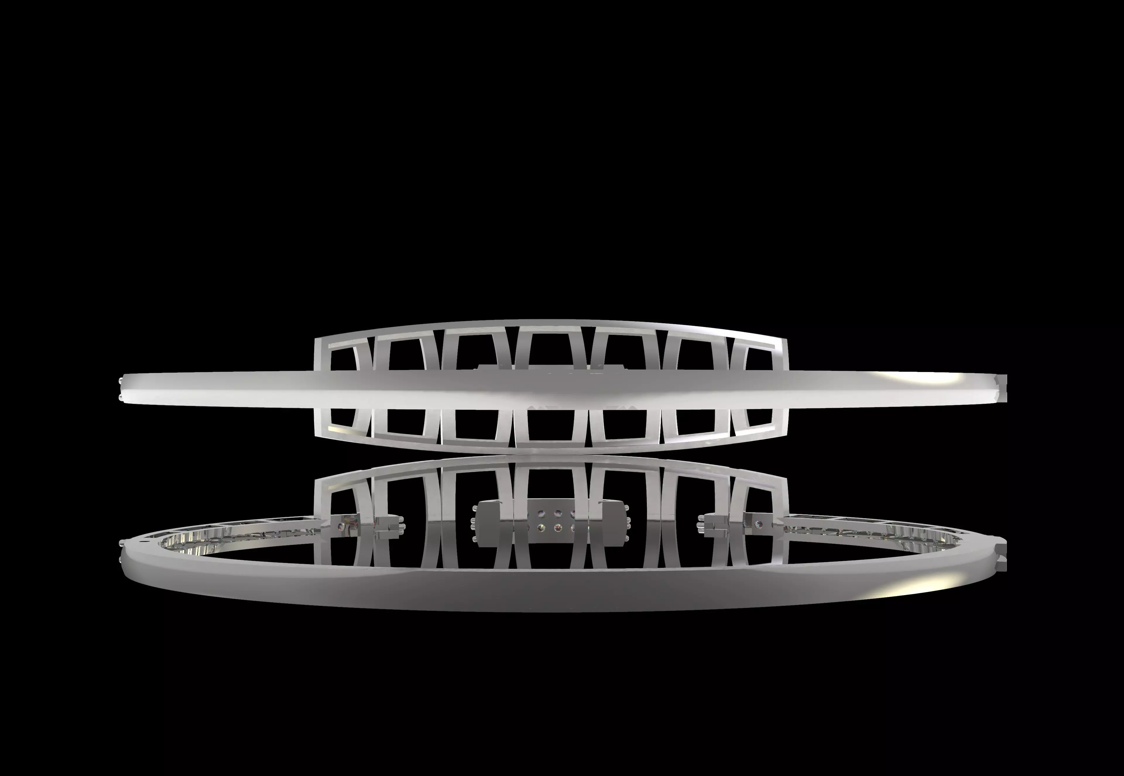 Art Deco Bracelet 06 3D print model_26