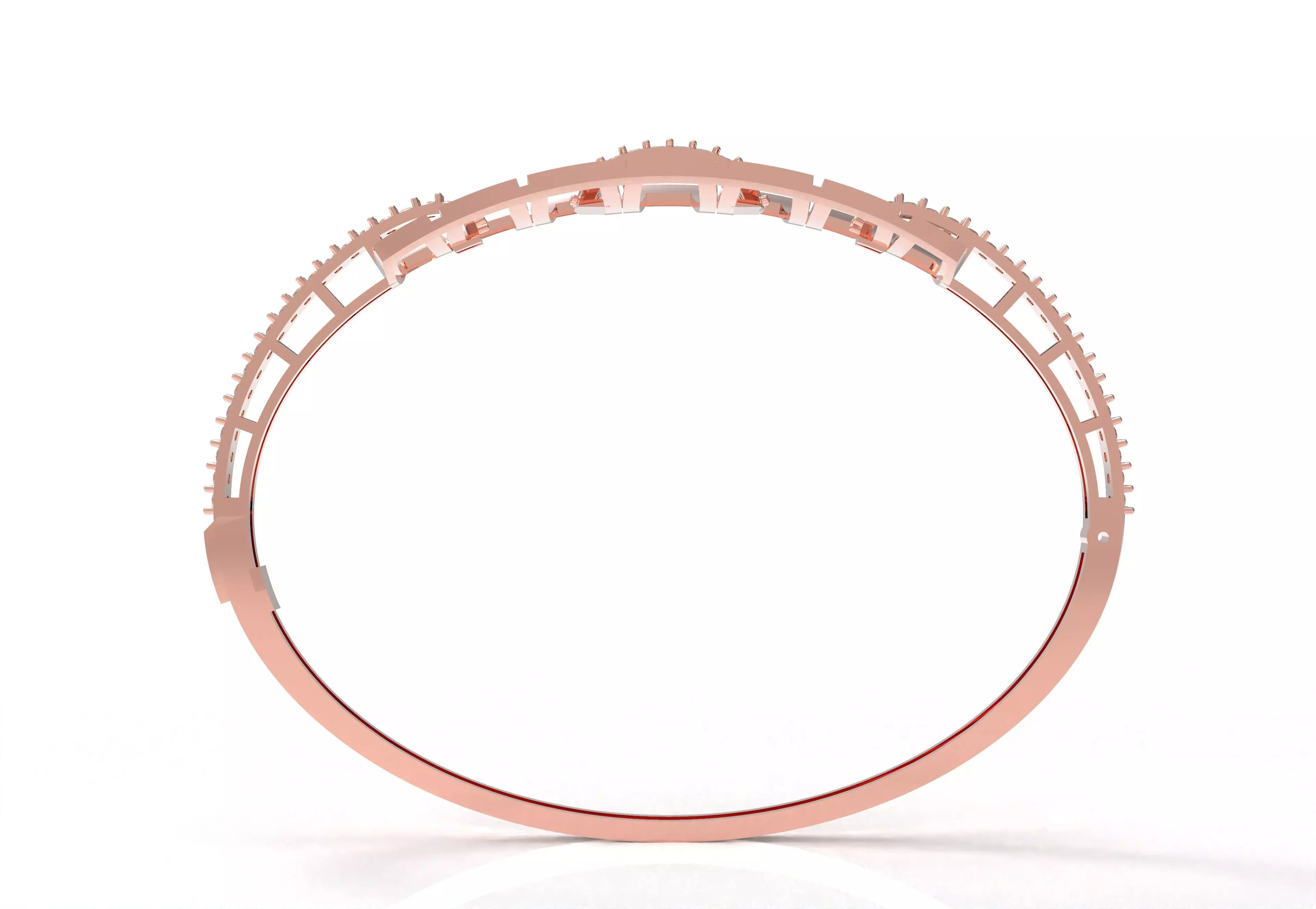 Art Deco Bracelet 06 3D print model_19