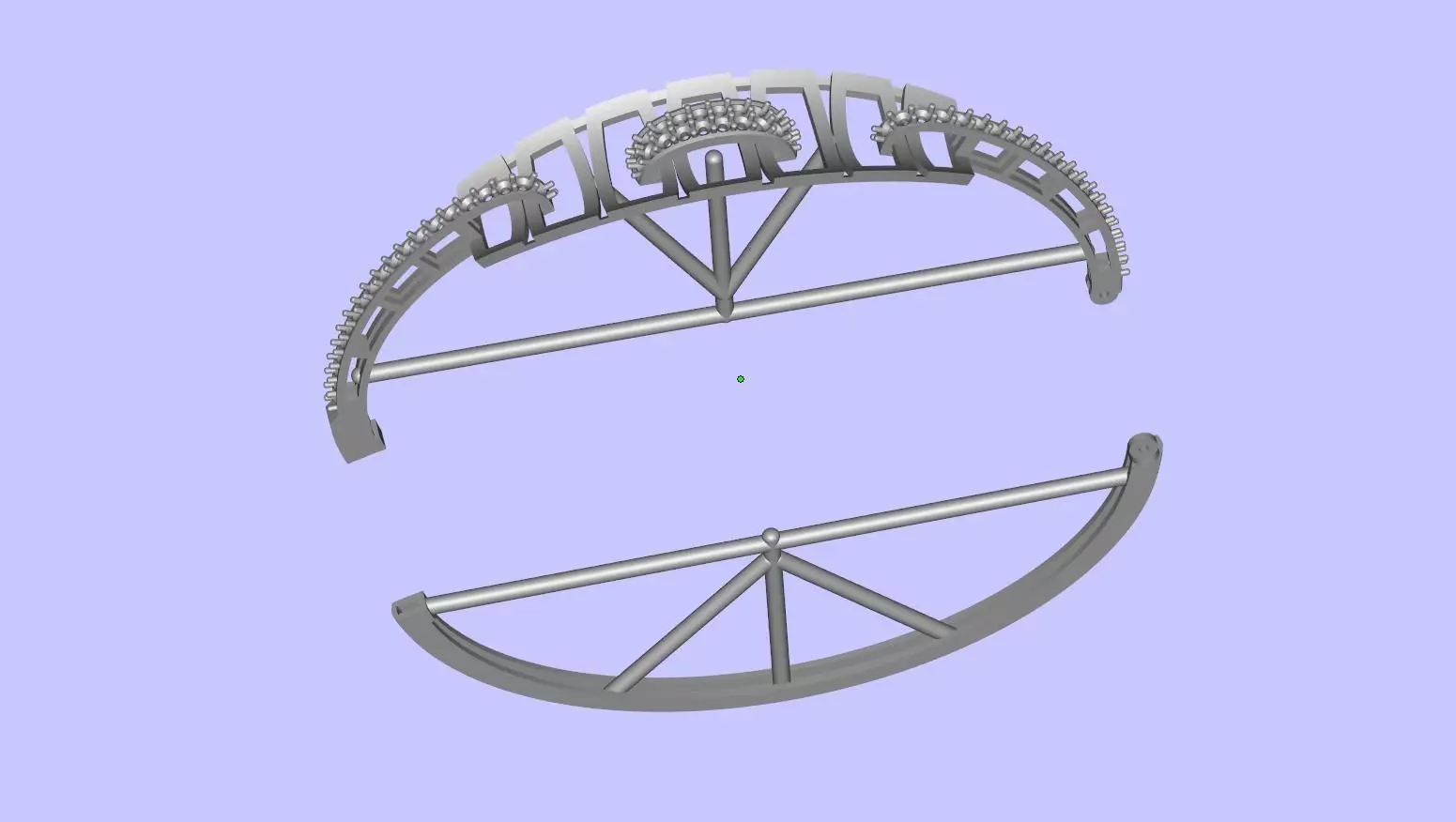 Art Deco Bracelet 06 3D print model_57