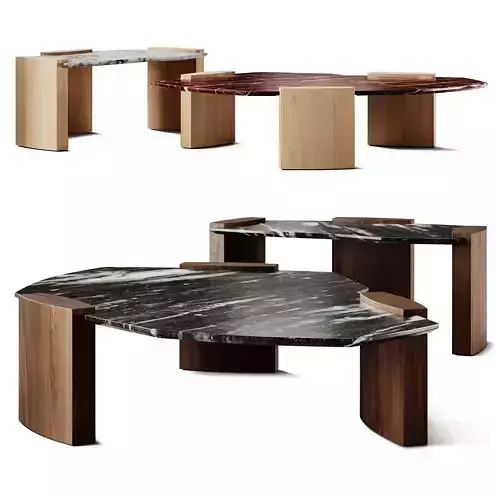 Secolo Kora X Marble Coffee Tables