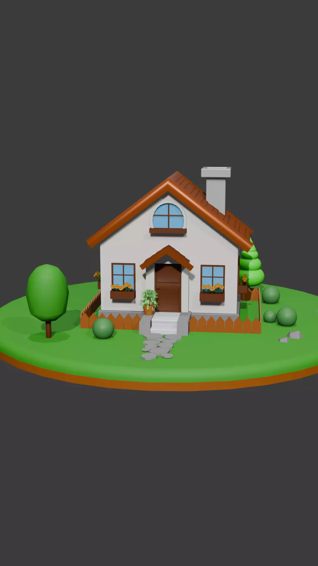 MiniHouse Free 3D model