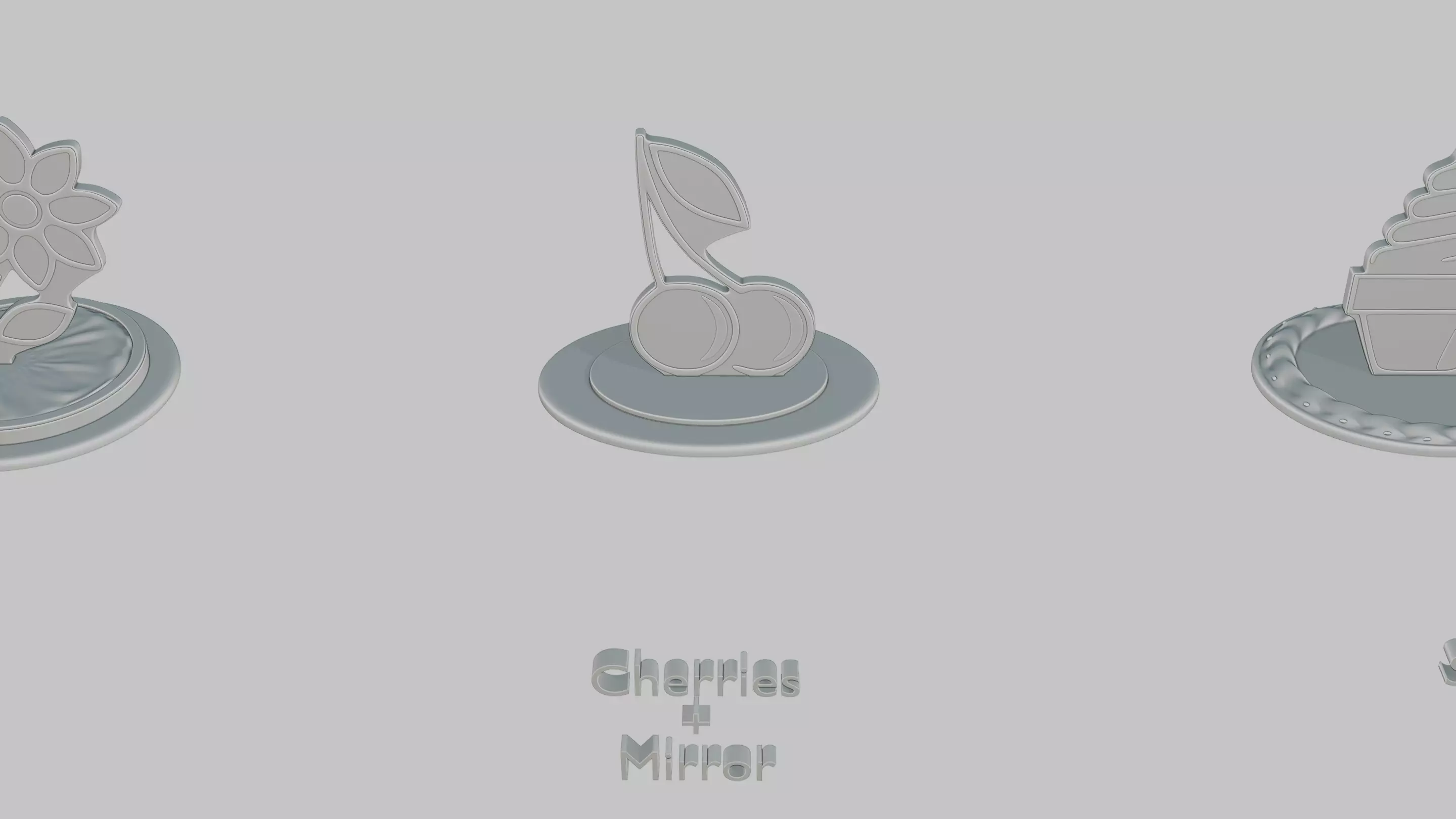 Kawaii Style Mini Pack Emoji Statues 3D print model_6