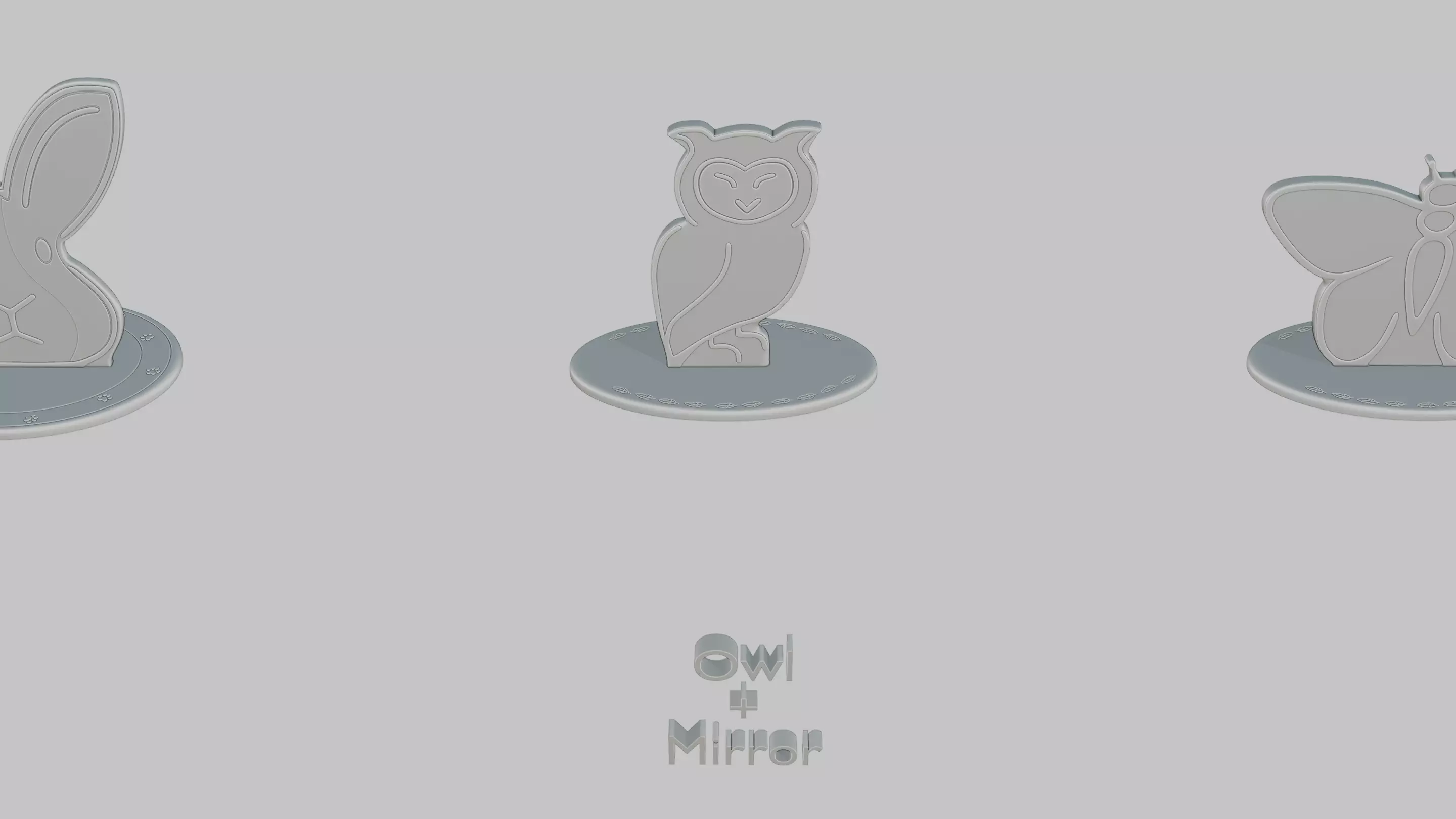 Kawaii Style Mini Pack Emoji Statues 3D print model_2