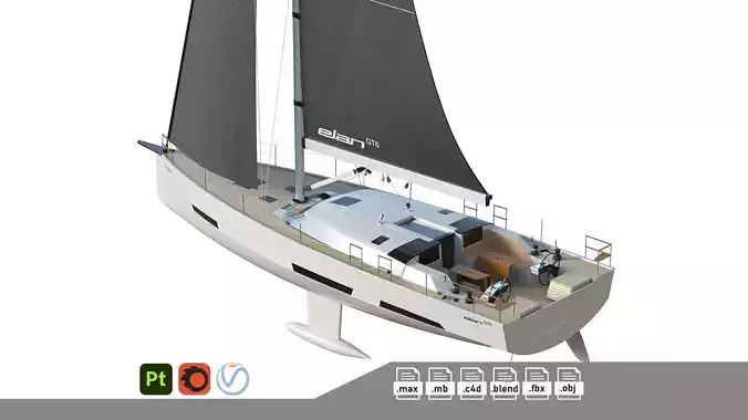 Elan GT6 Yacht 3D model