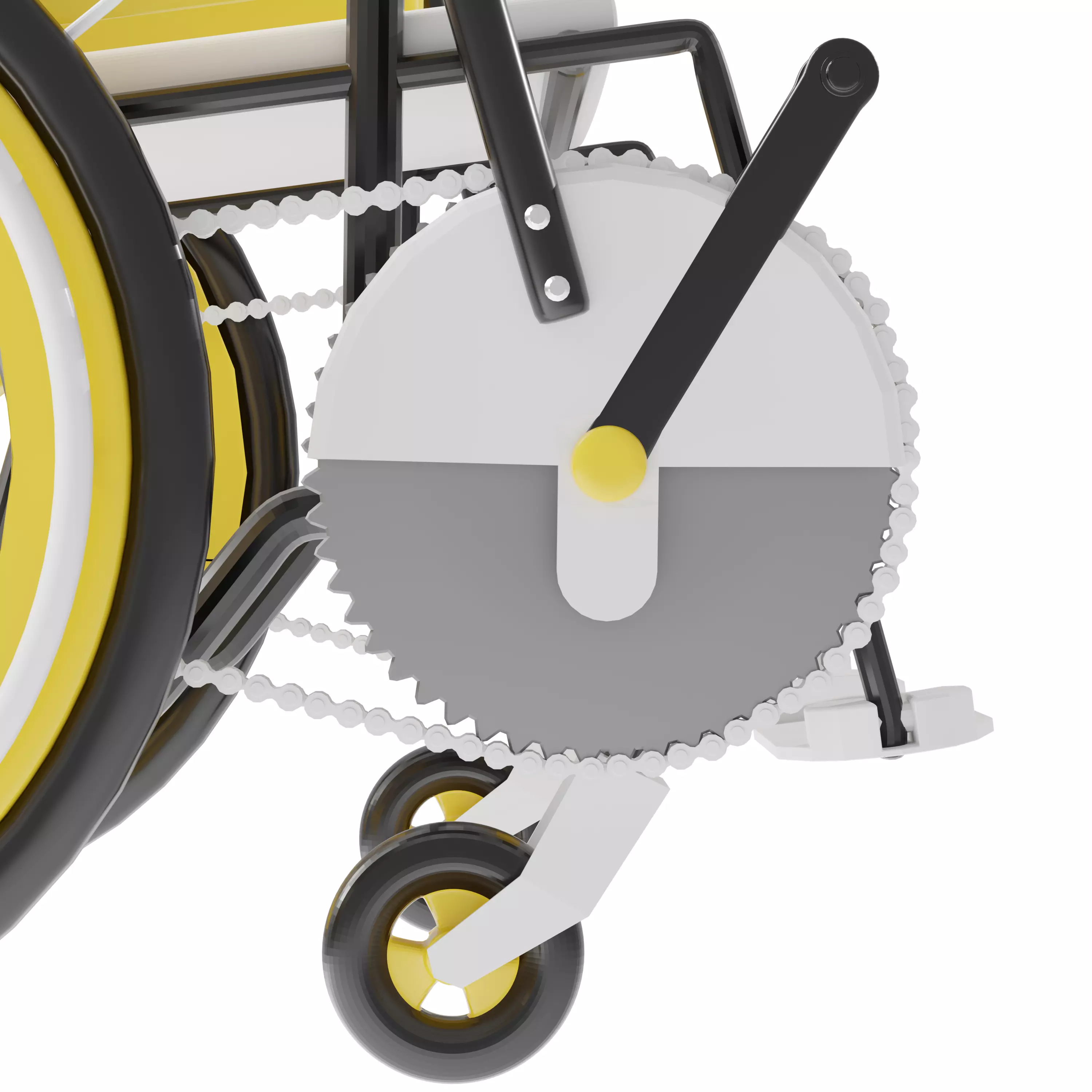 Wheel Chair Design 2025 Low-poly 3D model Low-poly 3D model_16