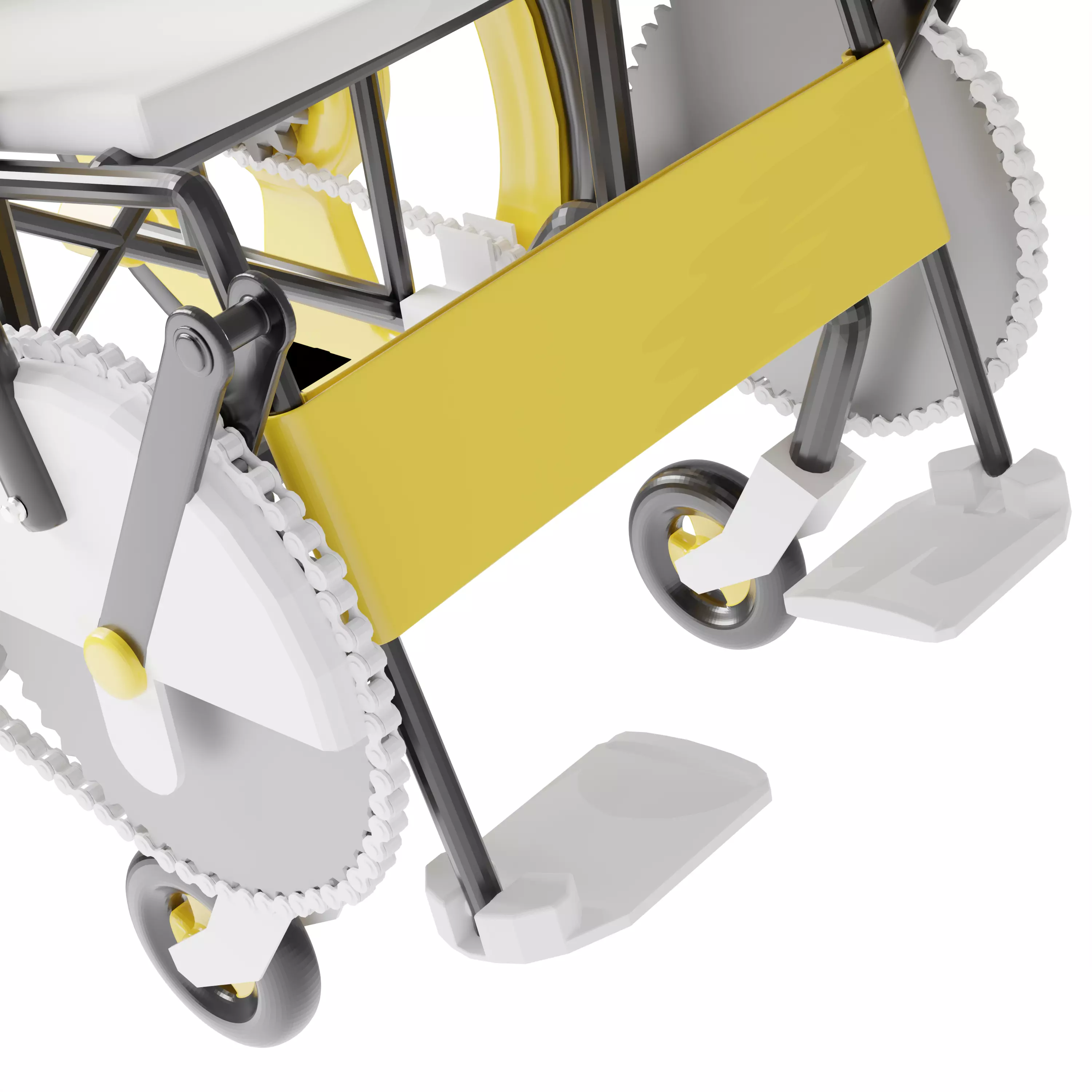 Wheel Chair Design 2025 Low-poly 3D model Low-poly 3D model_13