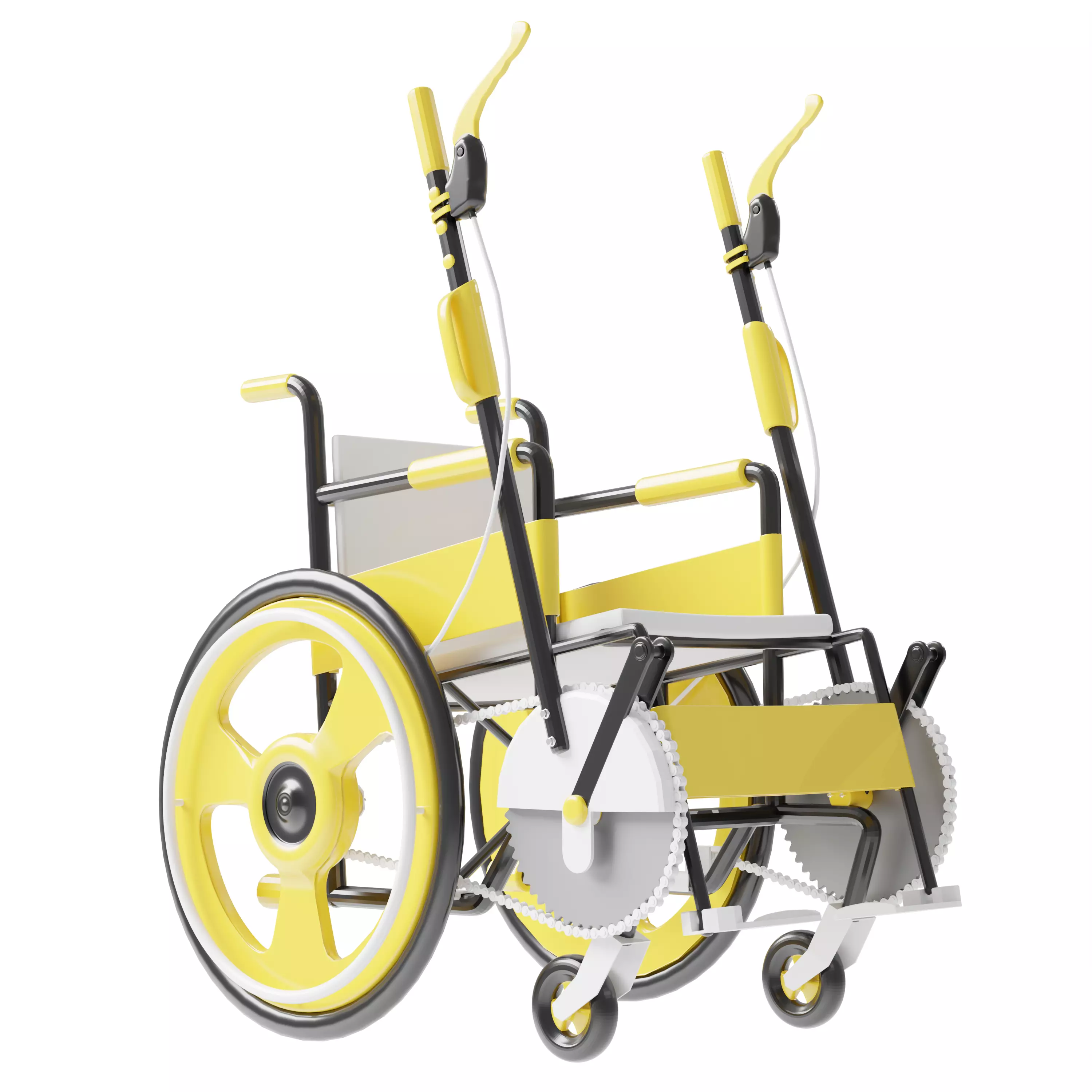 Wheel Chair Design 2025 Low-poly 3D model Low-poly 3D model_21