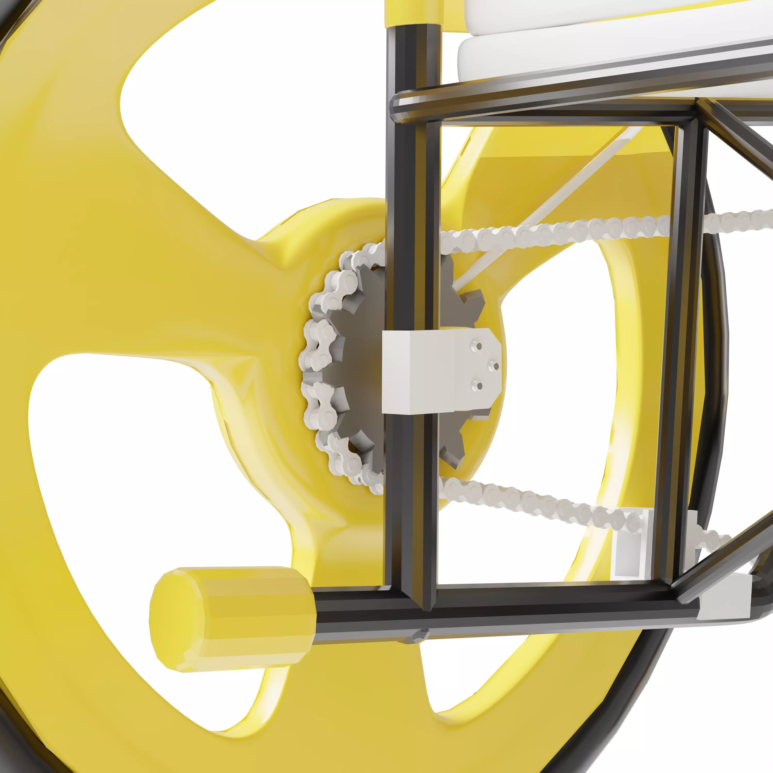 Wheel Chair Design 2025 Low-poly 3D model Low-poly 3D model_14