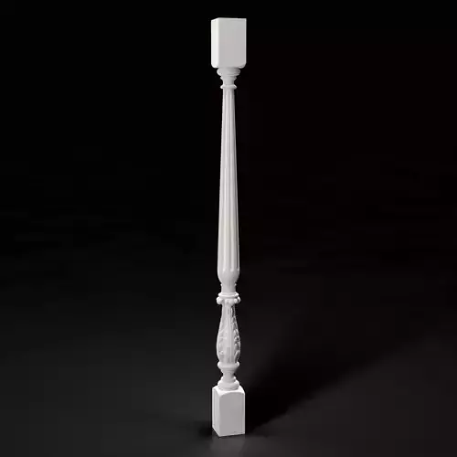 Decorative Balustrade 1 3D model