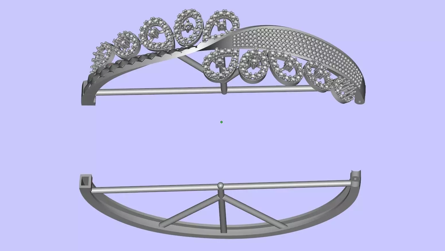 Art Deco Bracelet 14 3D print model_34