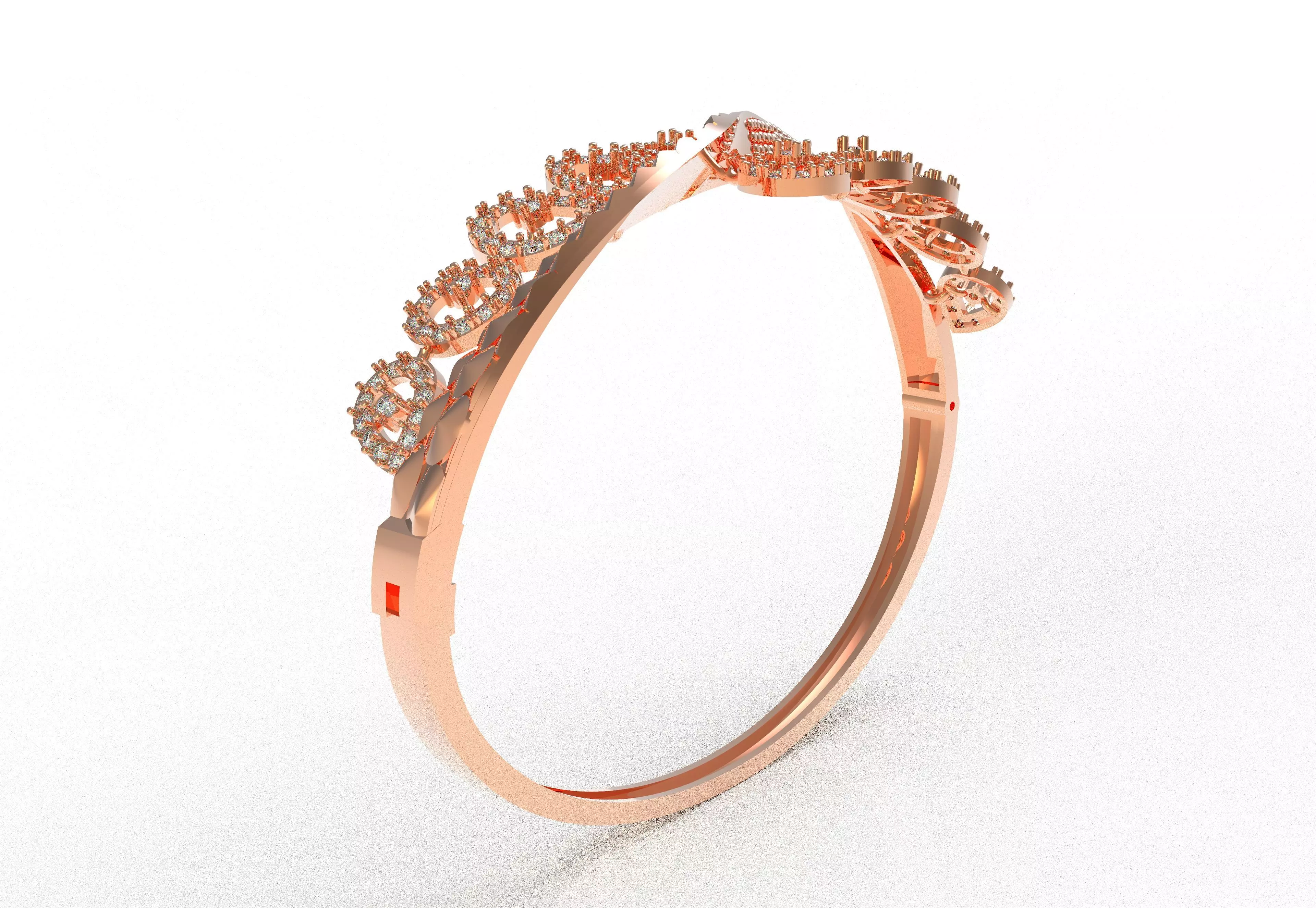 Art Deco Bracelet 14 3D print model_14