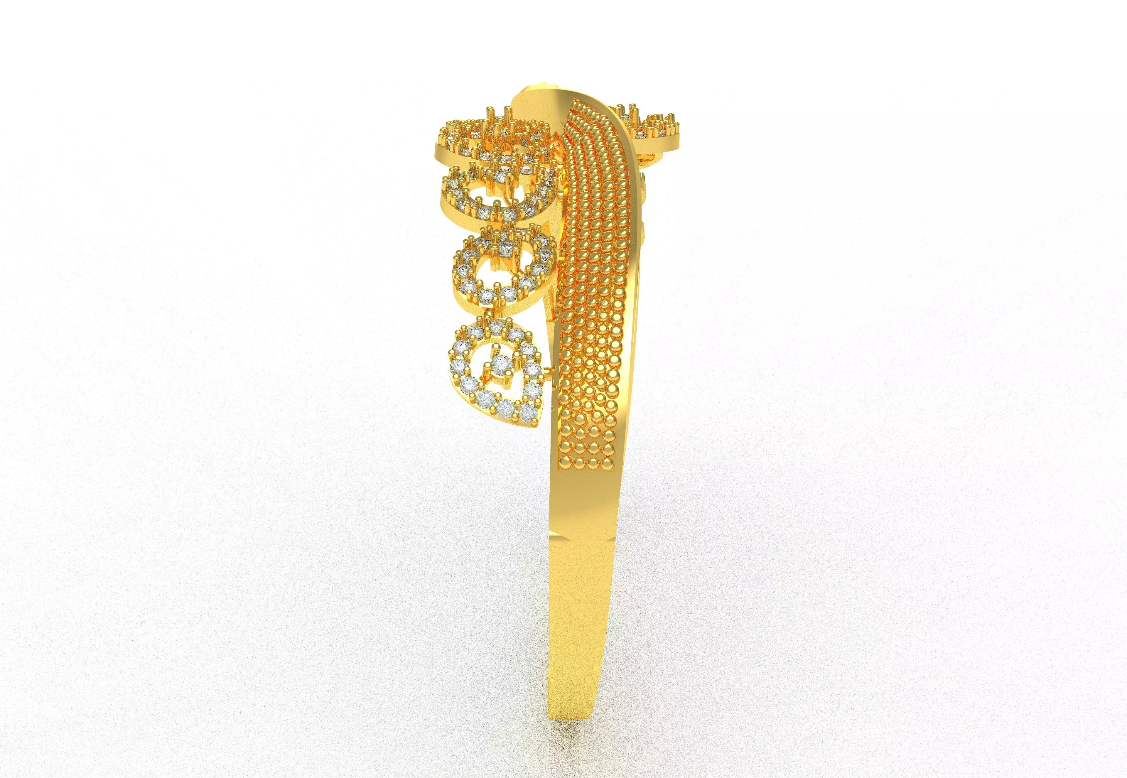 Art Deco Bracelet 14 3D print model_27