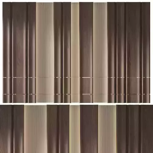  Decorative V67 Wall Panels 3D model