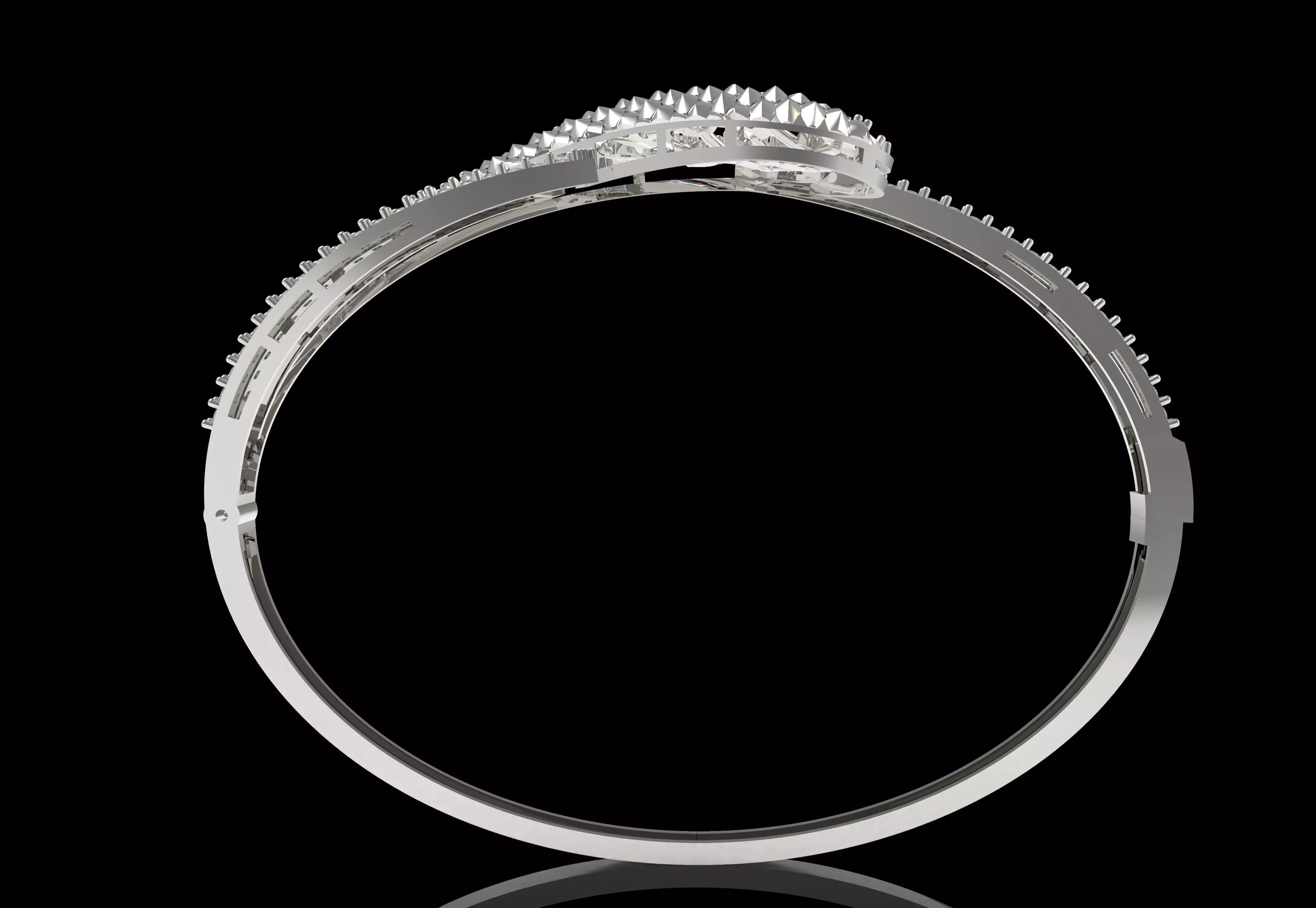 Art Deco Bracelet 15 3D print model_27