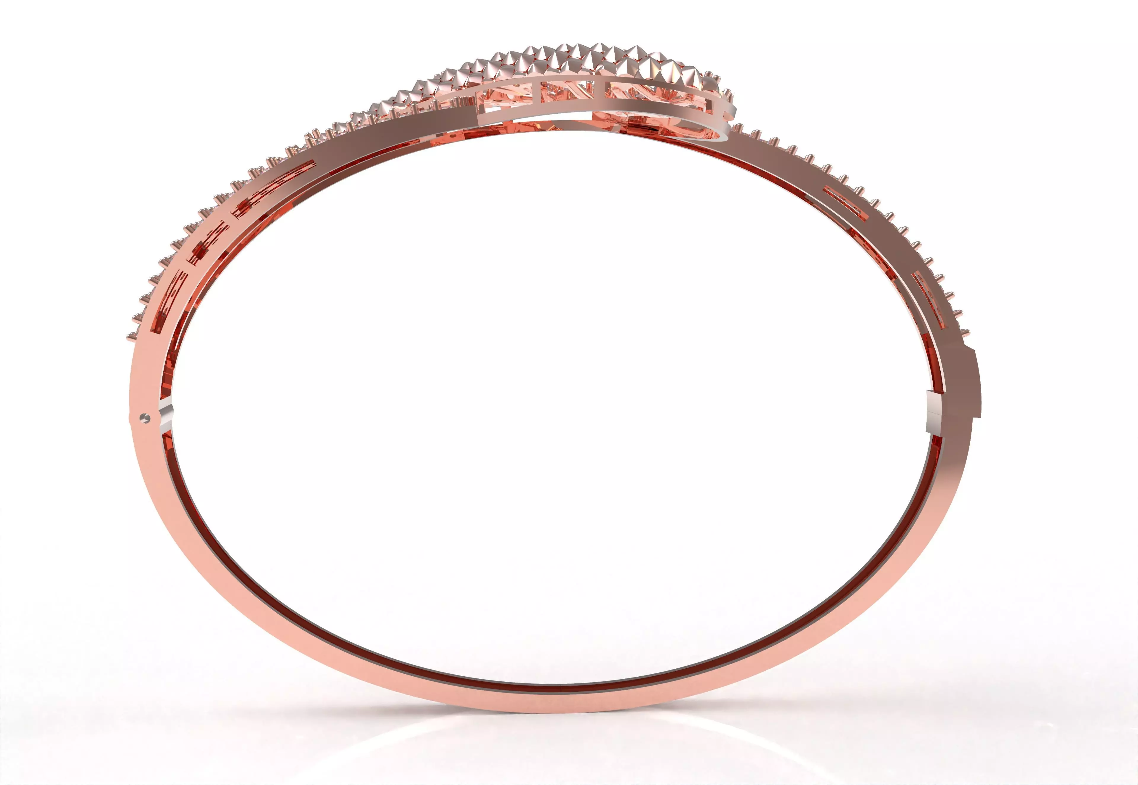 Art Deco Bracelet 15 3D print model_12