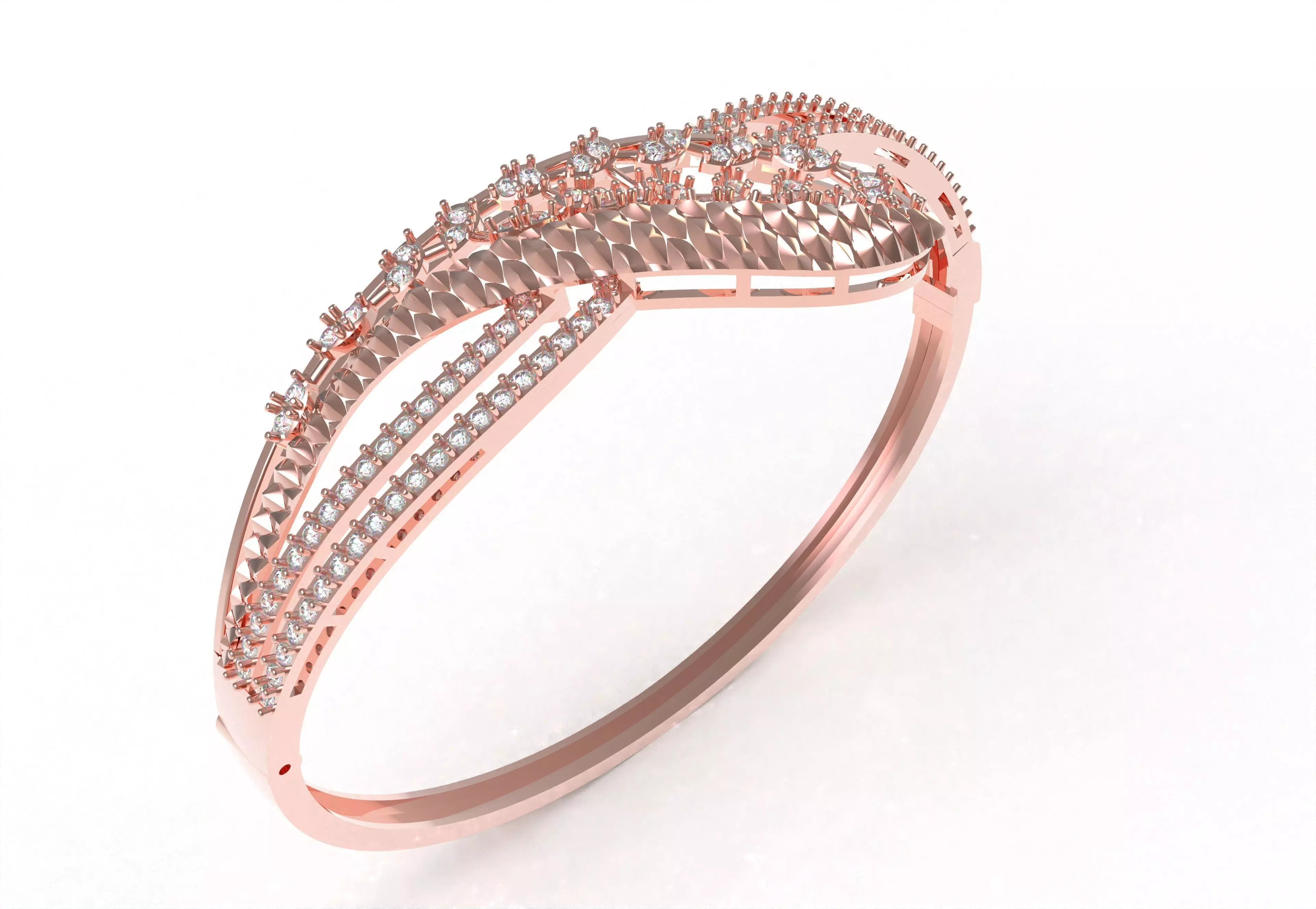 Art Deco Bracelet 15 3D print model_15