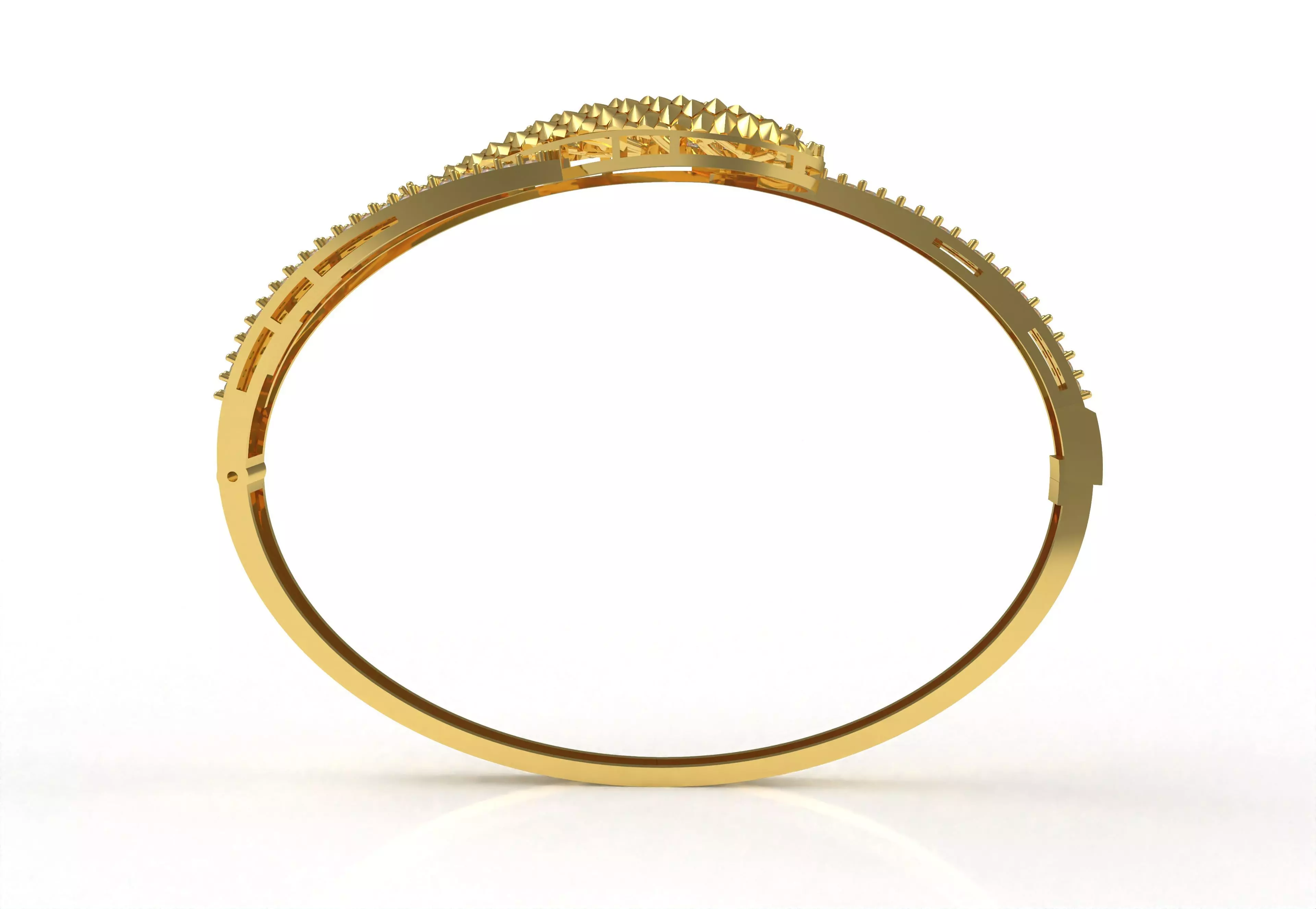 Art Deco Bracelet 15 3D print model_30