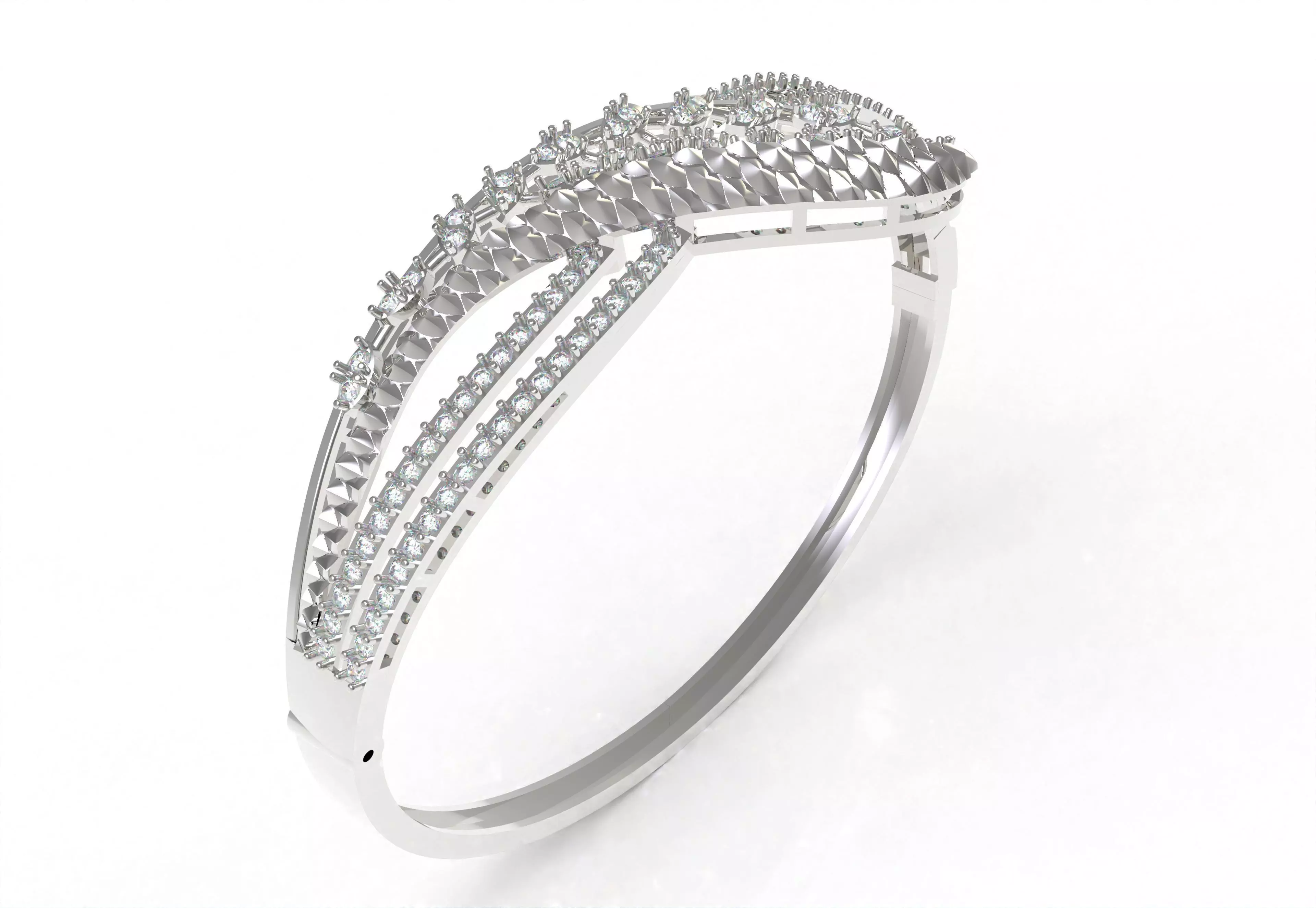 Art Deco Bracelet 15 3D print model_20