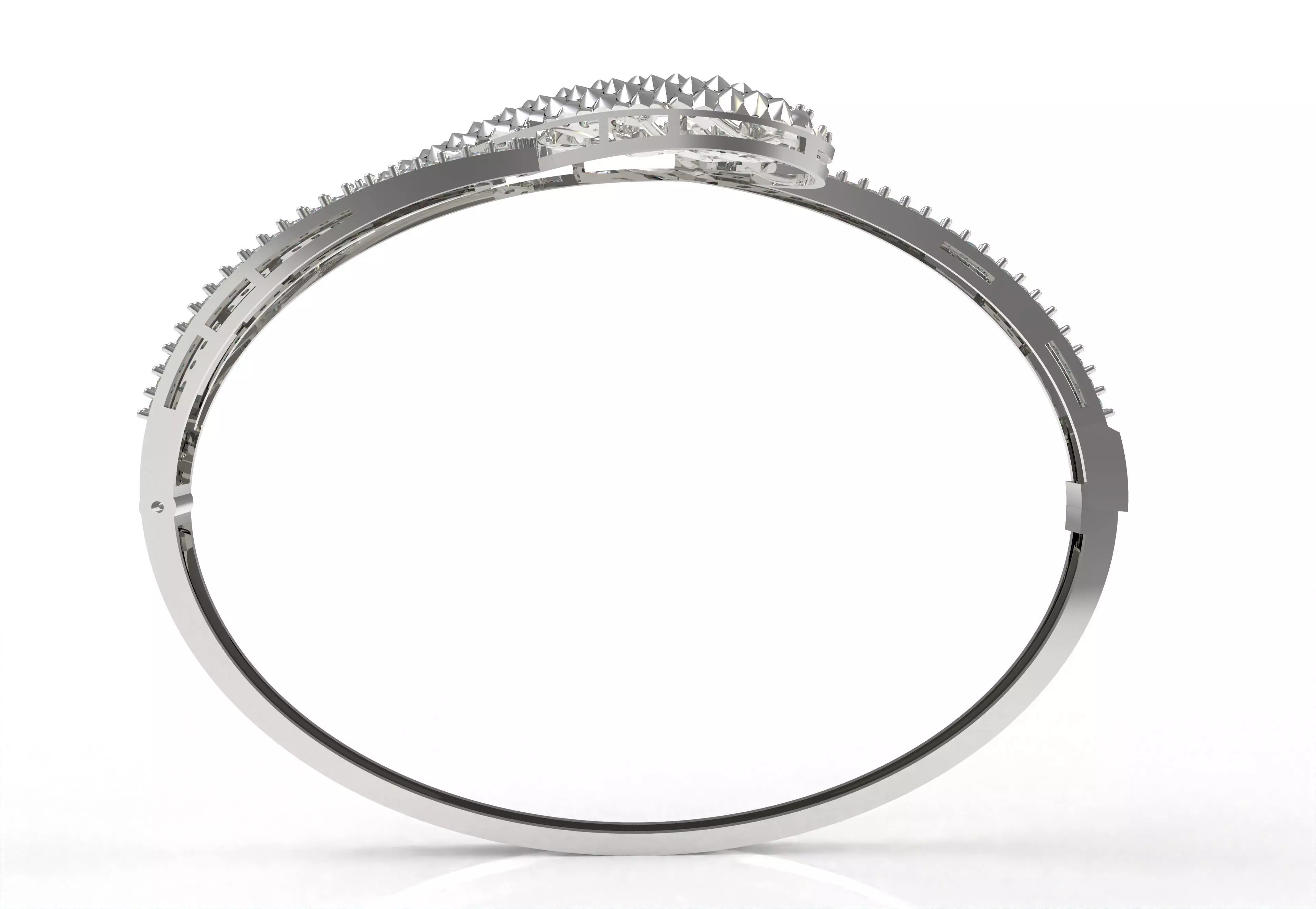 Art Deco Bracelet 15 3D print model_19