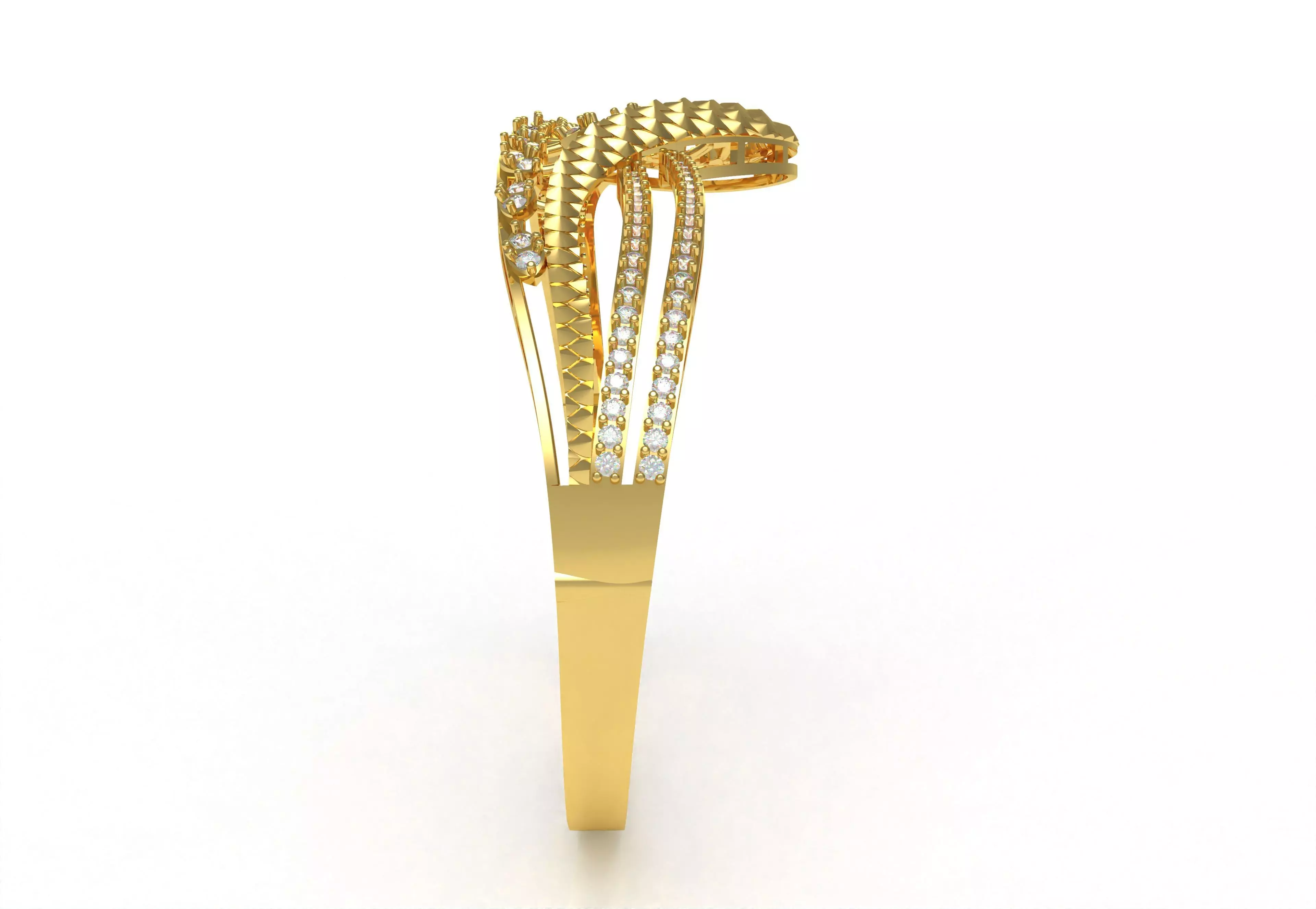 Art Deco Bracelet 15 3D print model_28