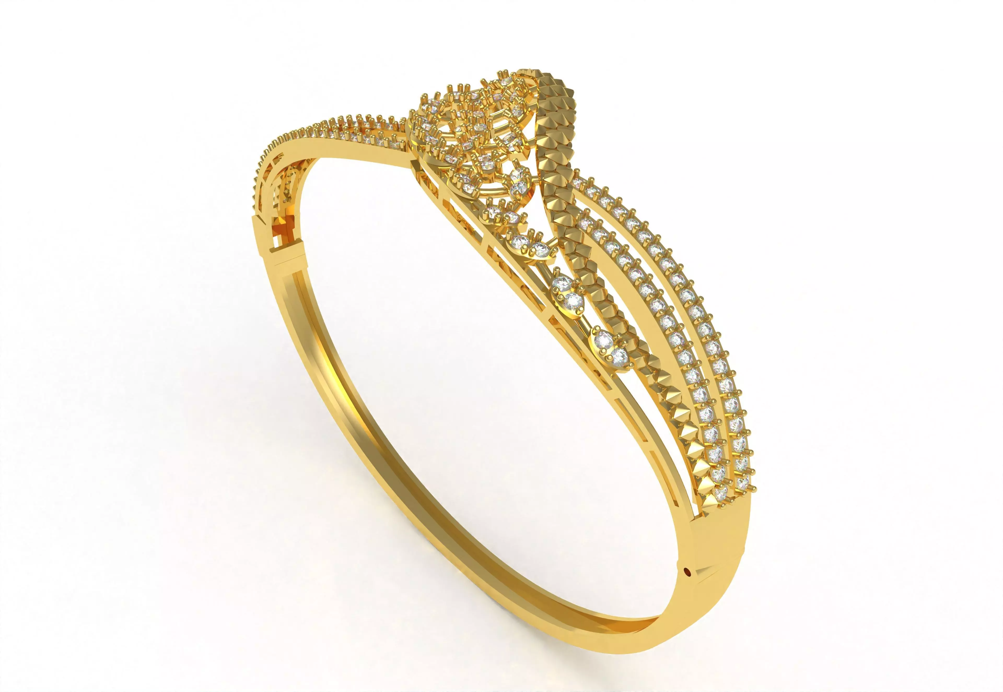 Art Deco Bracelet 15 3D print model_25