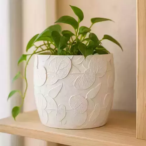 Eucalyptus Plant Pot with Drainage No Supports