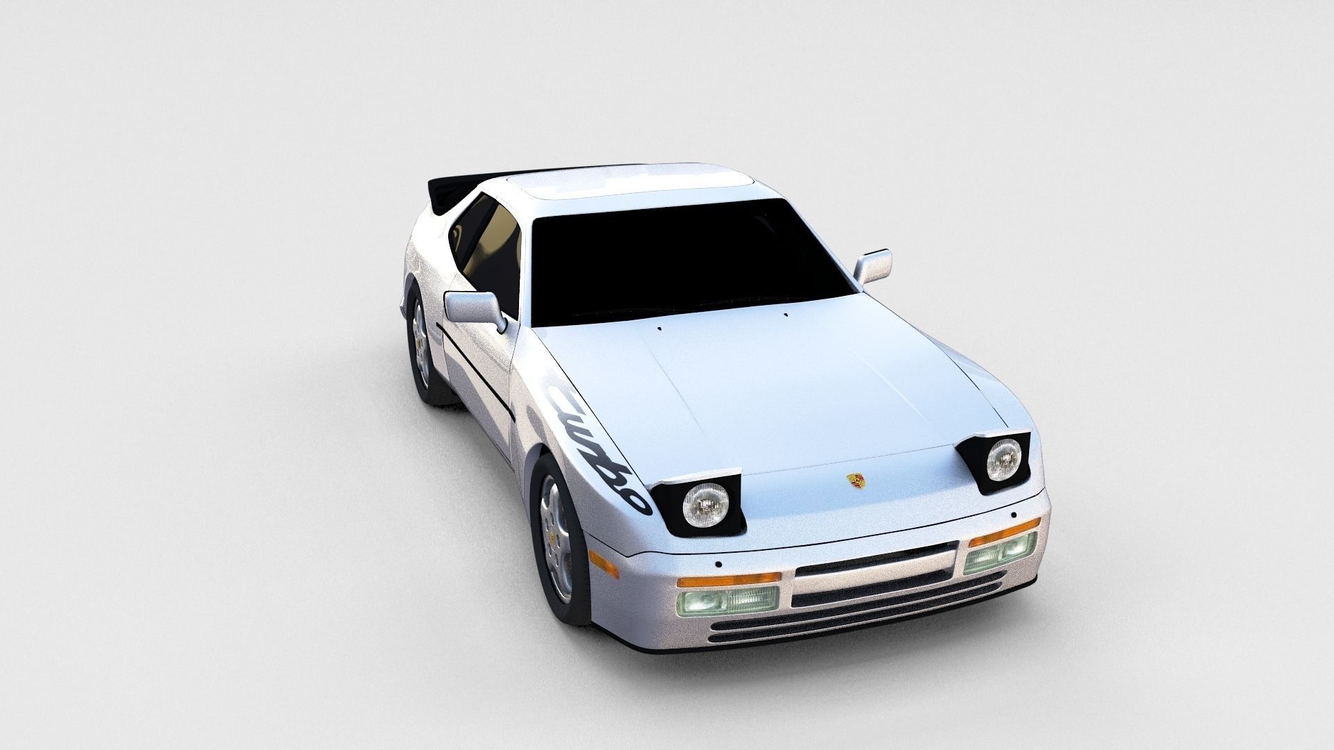 Porsche 944 Turbo S rev 3D model_1