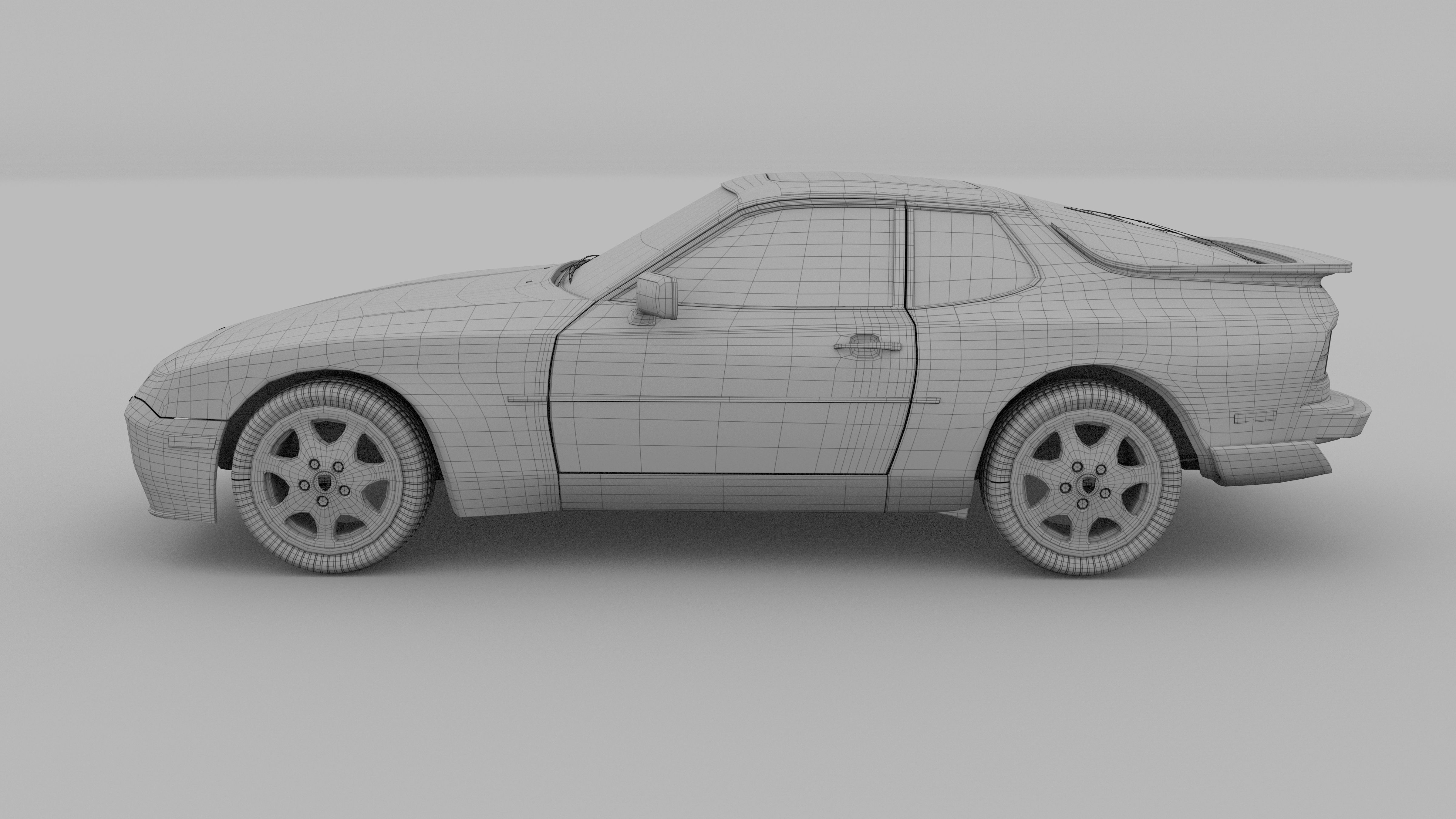 Porsche 944 Turbo S rev 3D model_4