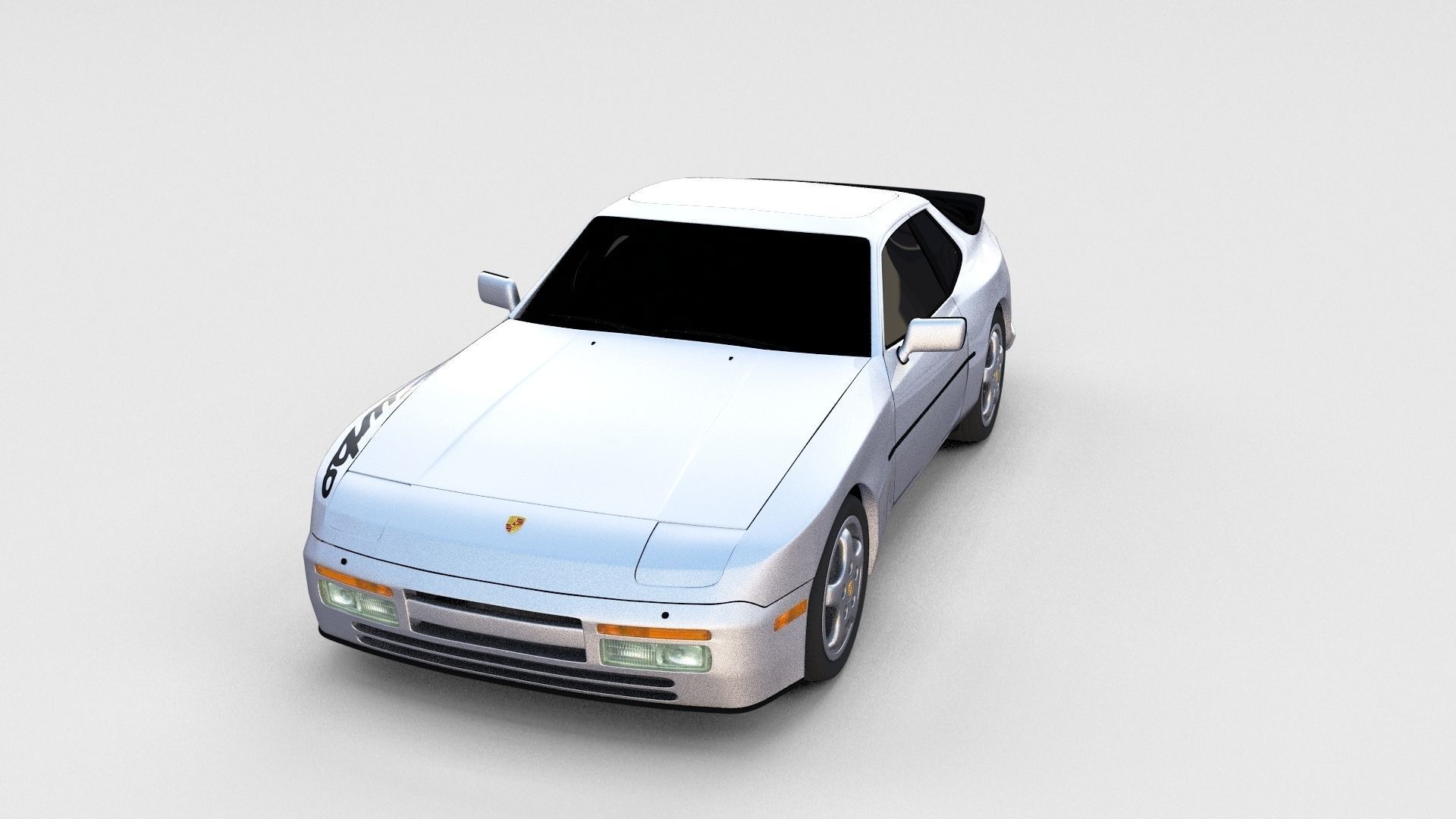 Porsche 944 Turbo S rev 3D model_32