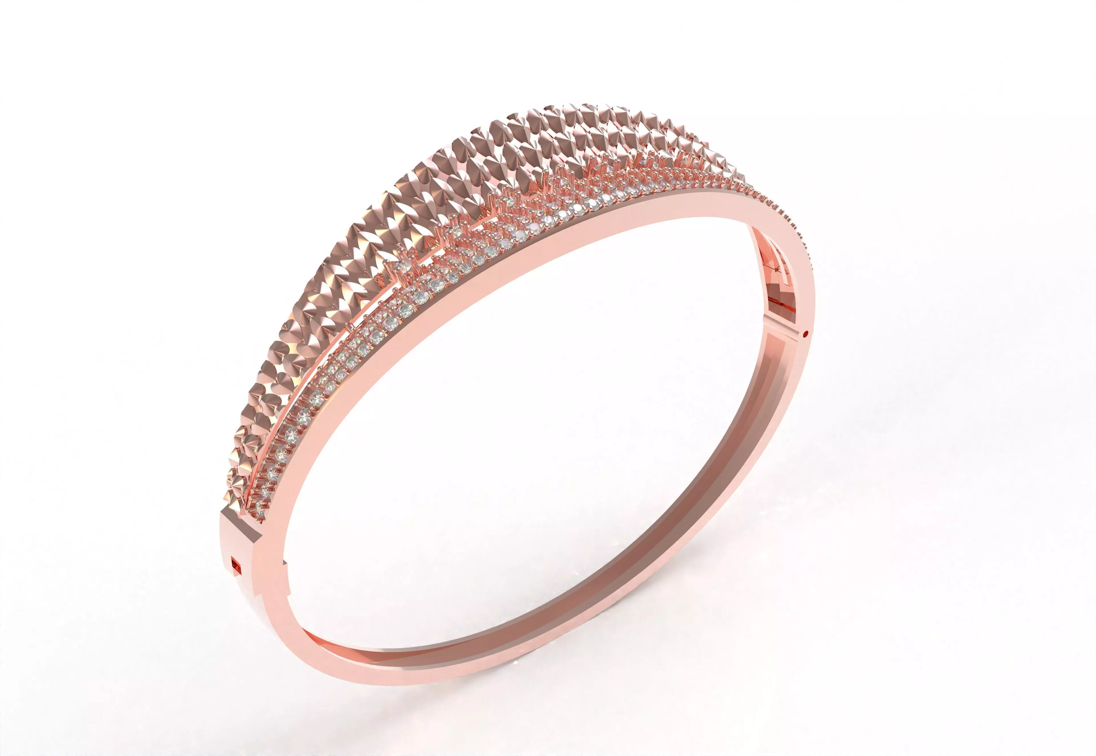 Art Deco Bracelet 21 3D print model_17