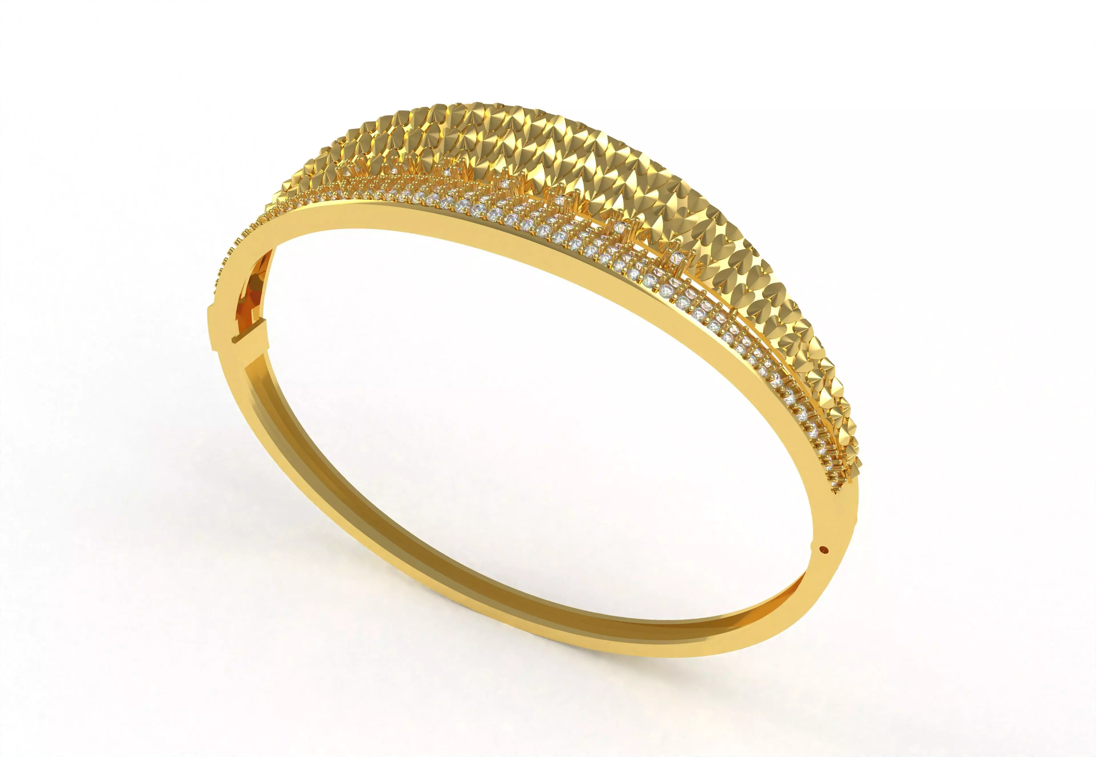 Art Deco Bracelet 21 3D print model_24