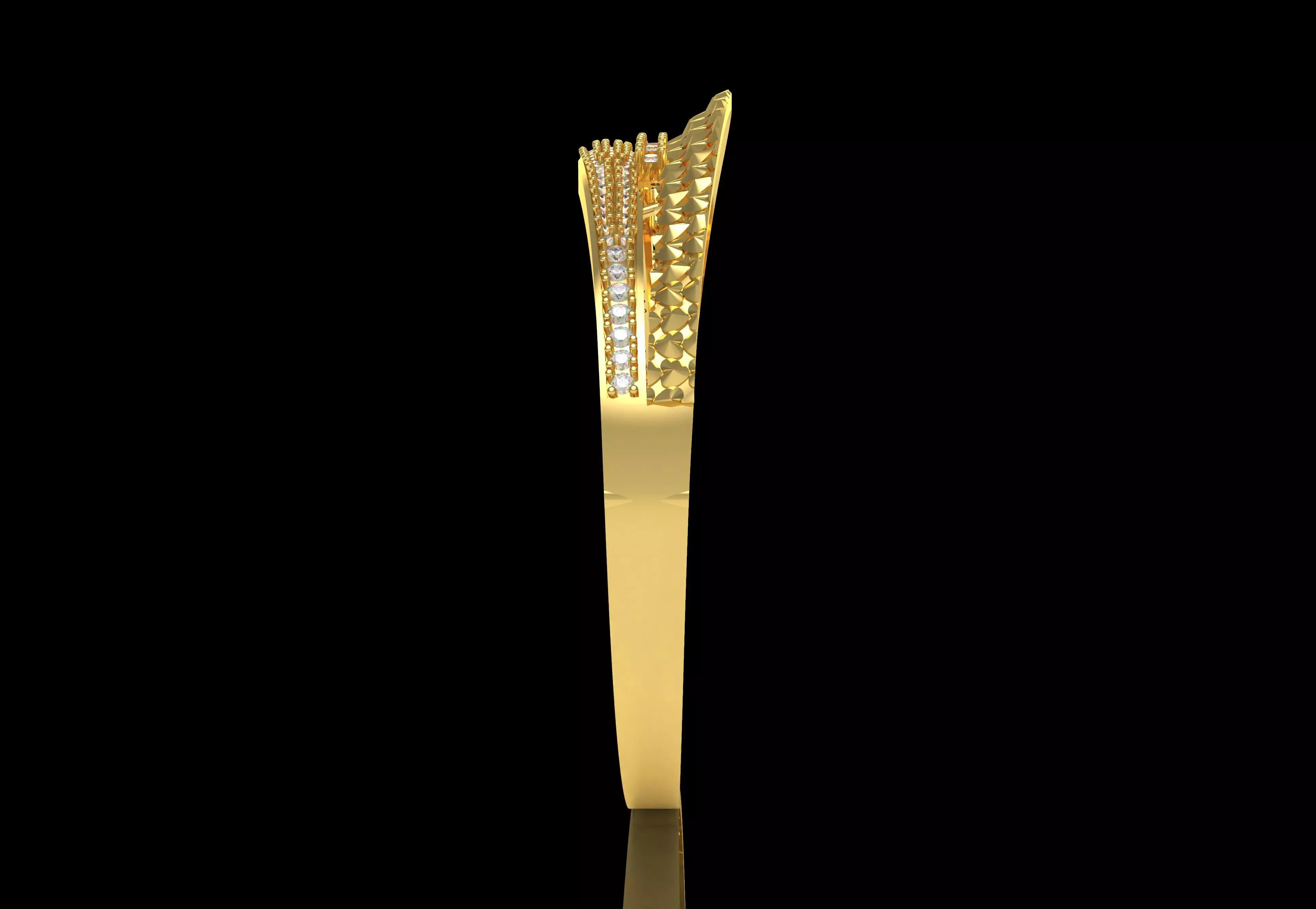 Art Deco Bracelet 21 3D print model_3