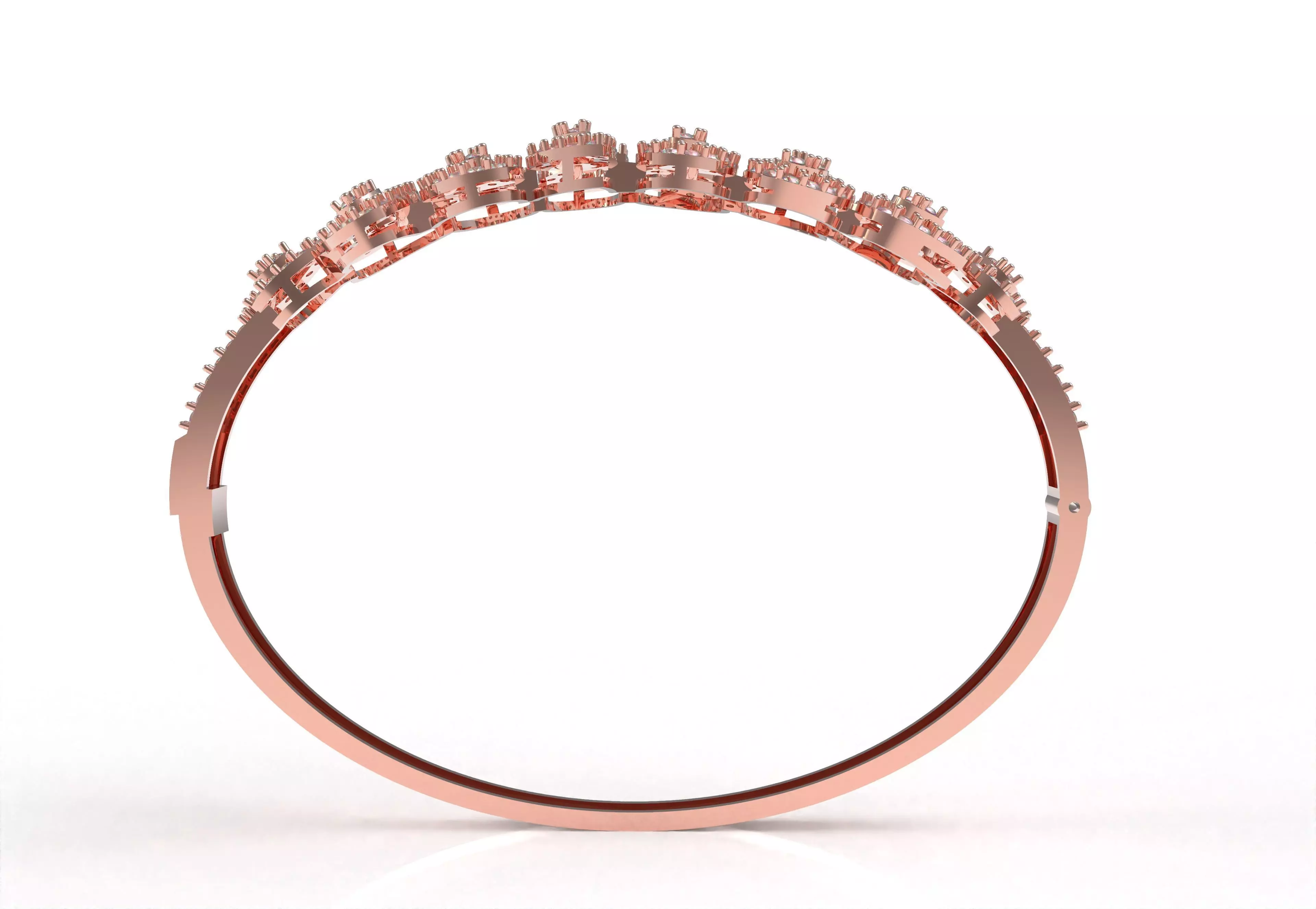 Art Deco Bracelet 22 3D print model_15