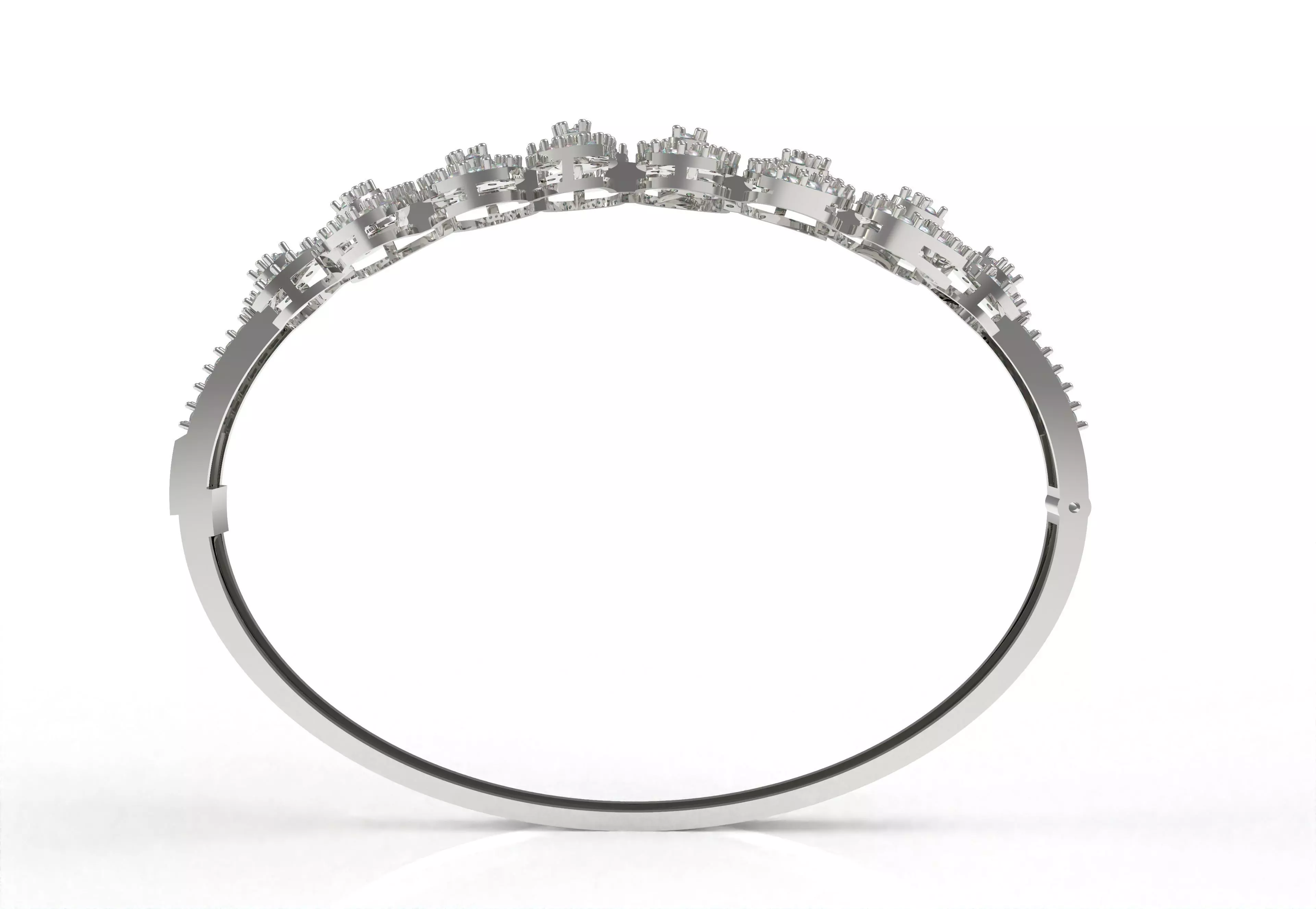 Art Deco Bracelet 22 3D print model_14