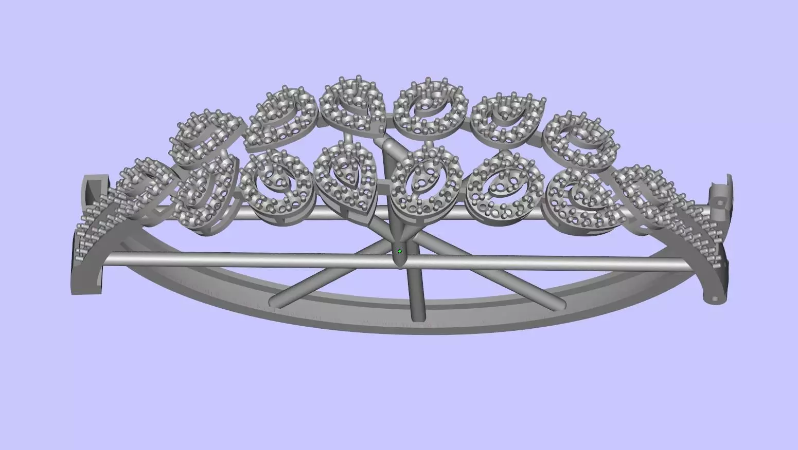 Art Deco Bracelet 22 3D print model_31