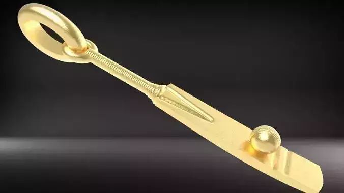Cricket Bat Pendants 3D print model