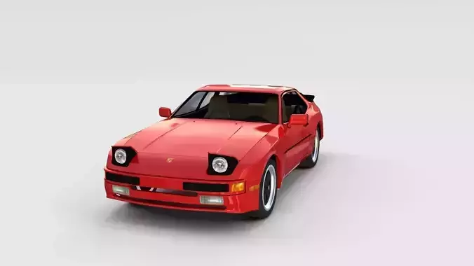 Porsche 944 with interior rev