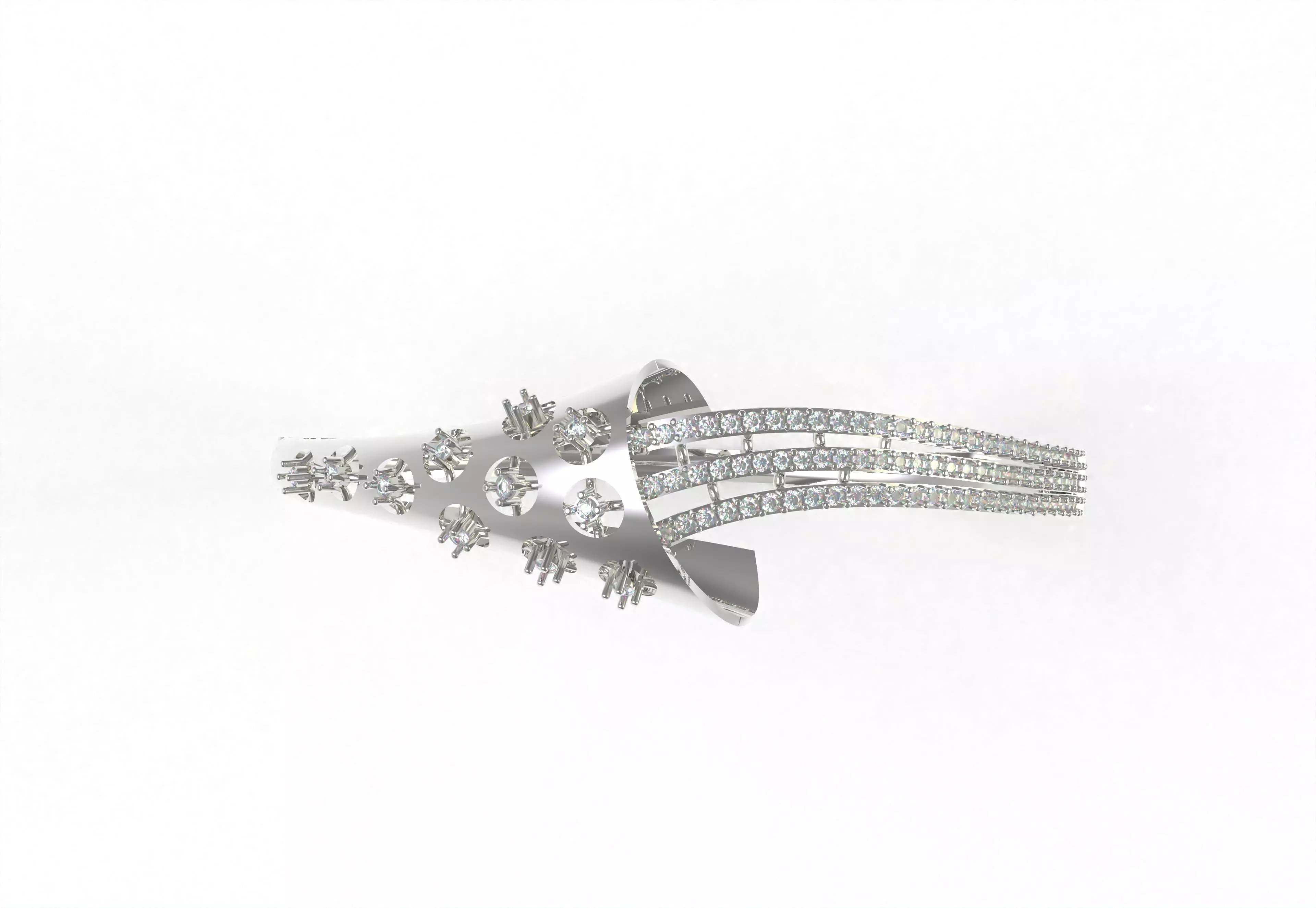 Art Deco Bracelet 25 3D print model_20