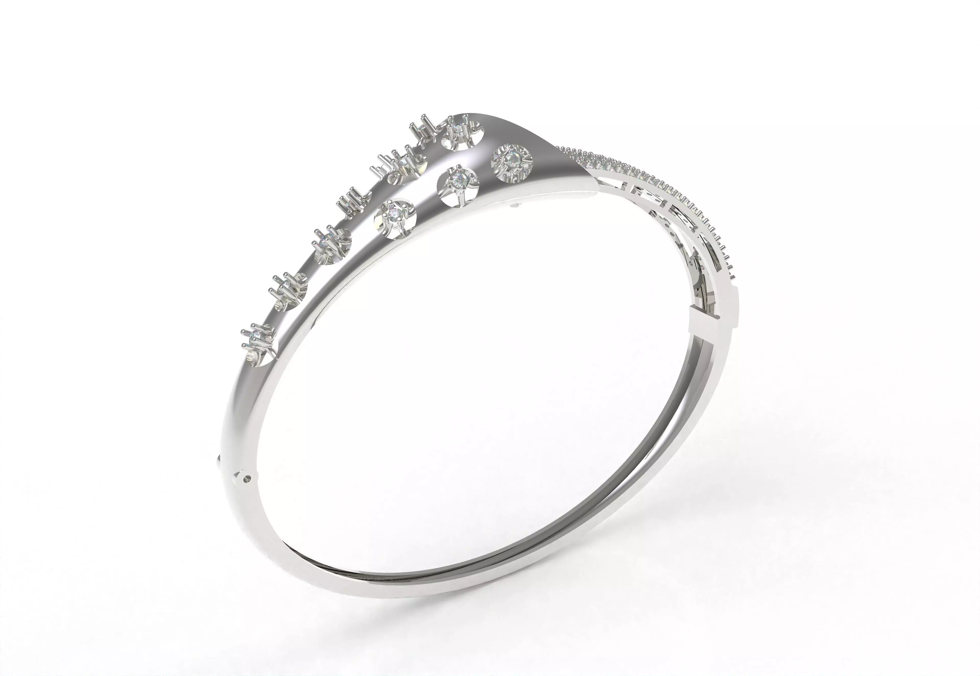 Art Deco Bracelet 25 3D print model_16