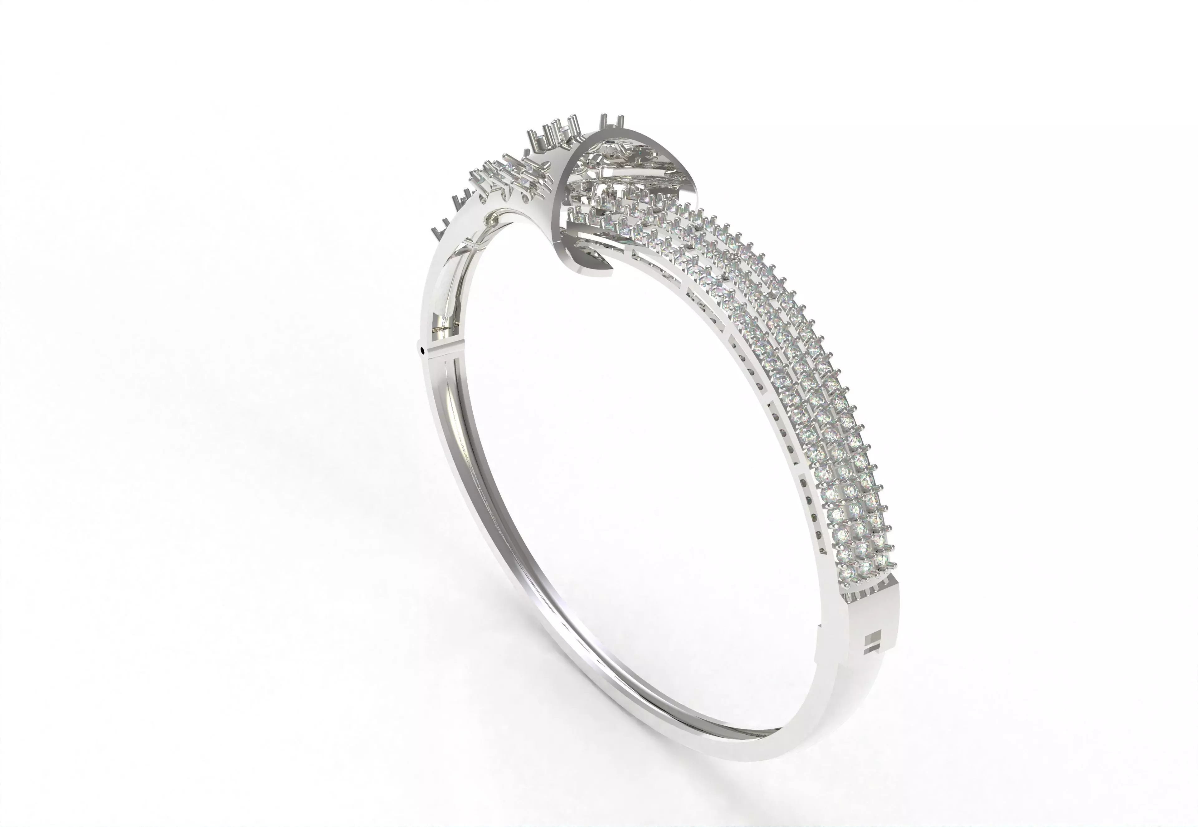 Art Deco Bracelet 25 3D print model_18