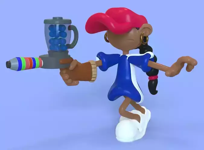 NUMBER 5 FROM KND-KIDS NEXT DOOR-PARTS AND COMPLETE 3D print model
