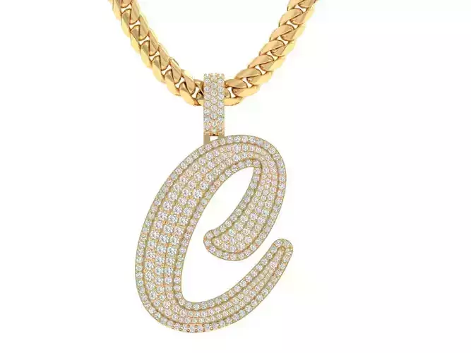 Custom Diamond Pendant