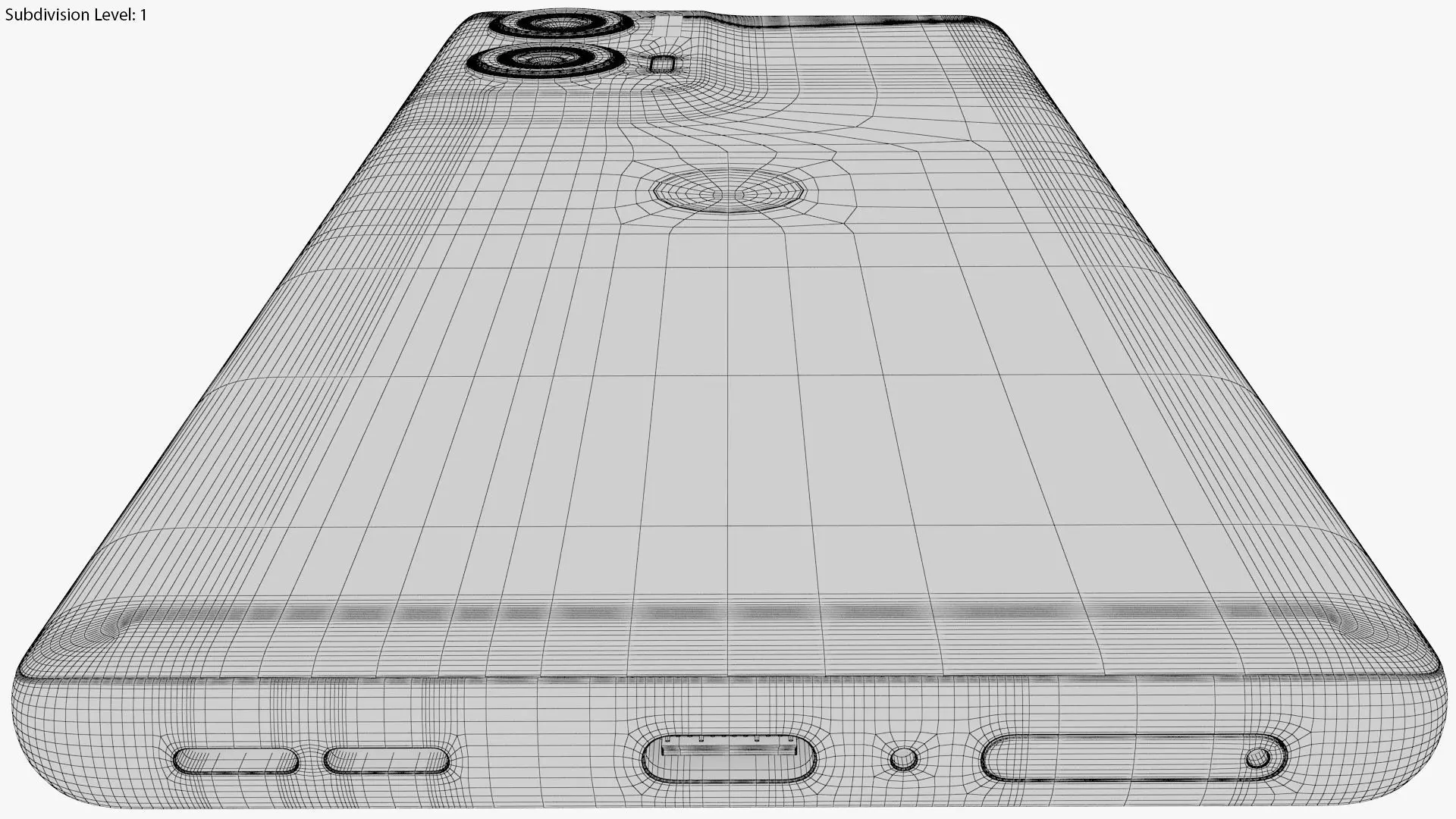 Motorola Edge 50 Fusion Marschmallow Blue 3D model_23