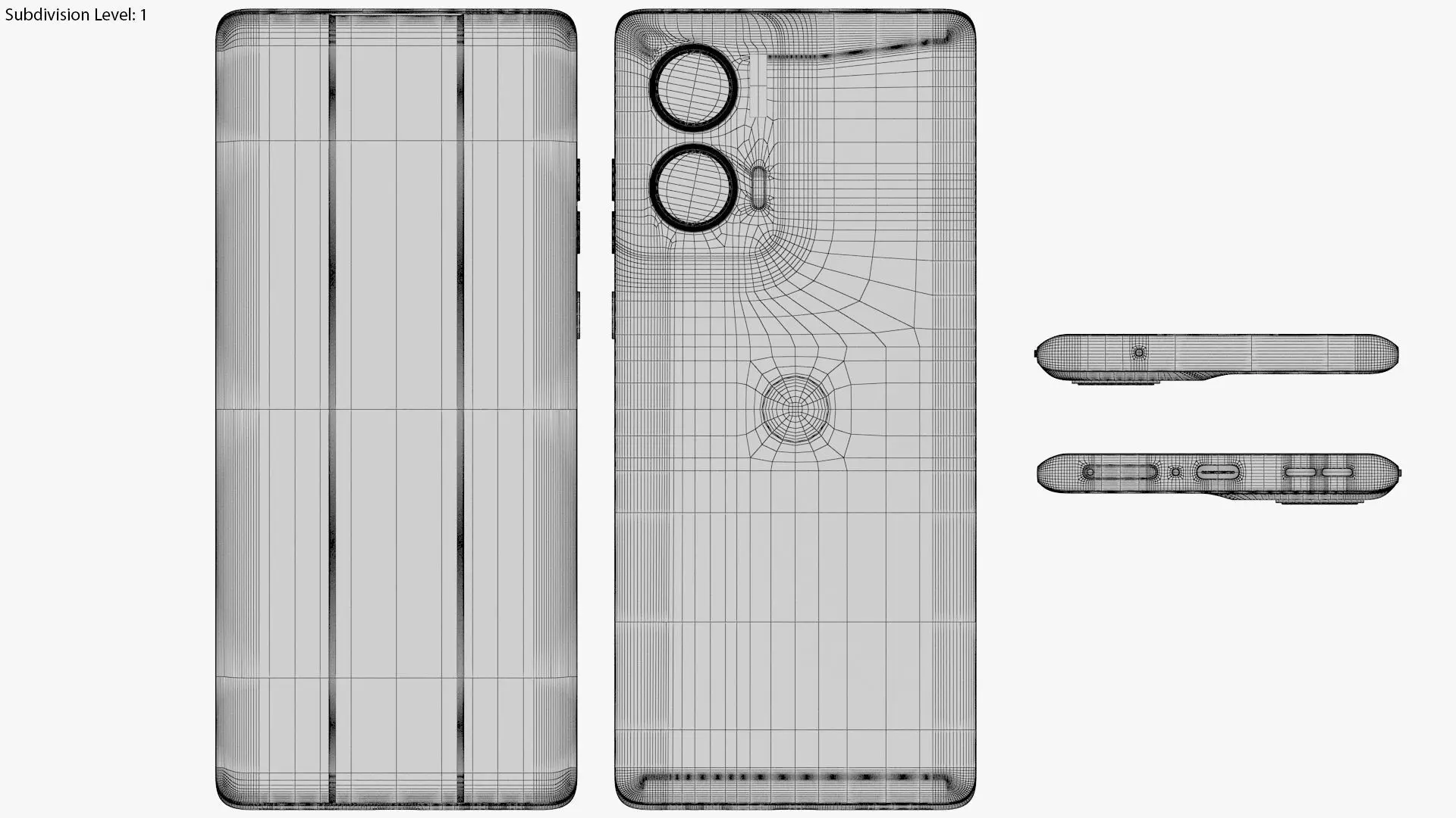 Motorola Edge 50 Fusion Marschmallow Blue 3D model_15