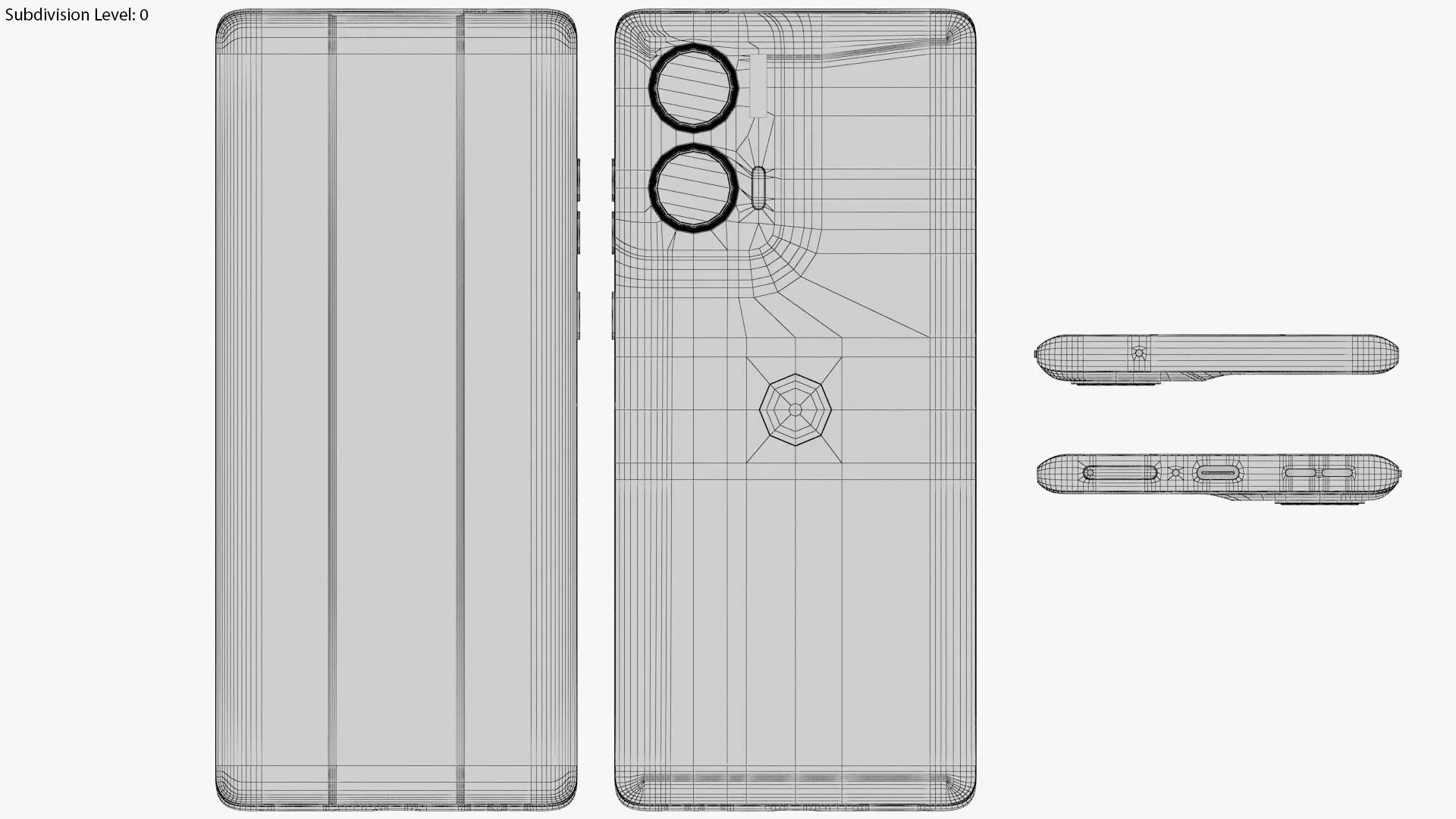 Motorola Edge 50 Fusion Marschmallow Blue 3D model_14