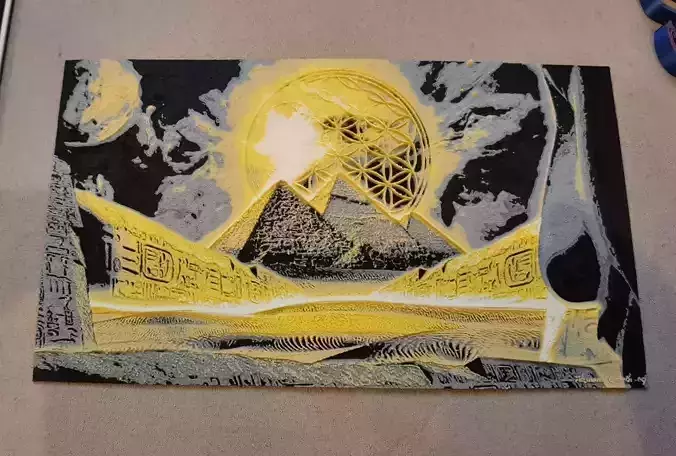 HueForge Flower of Life