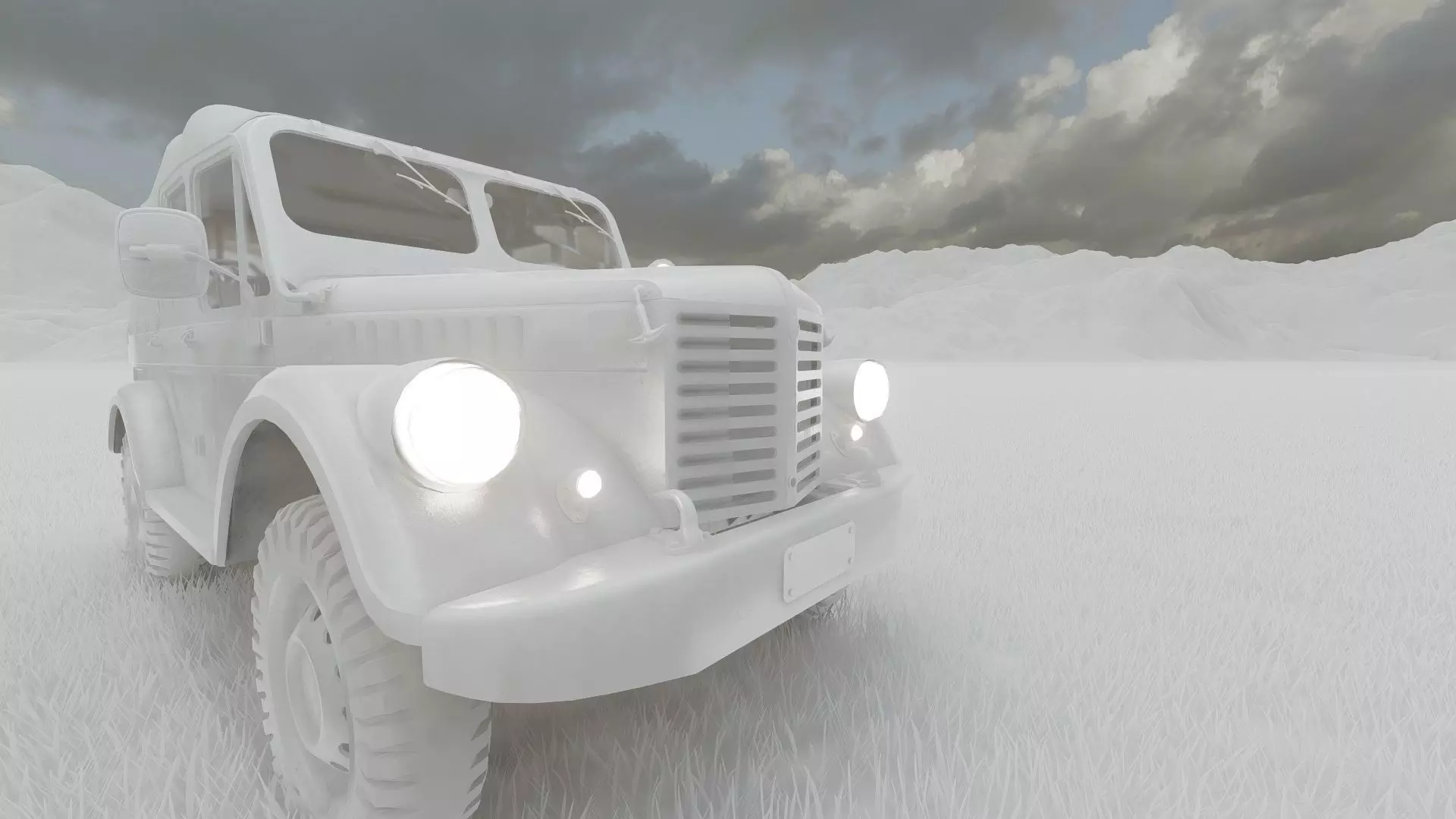 GAZ 69 3D model_35