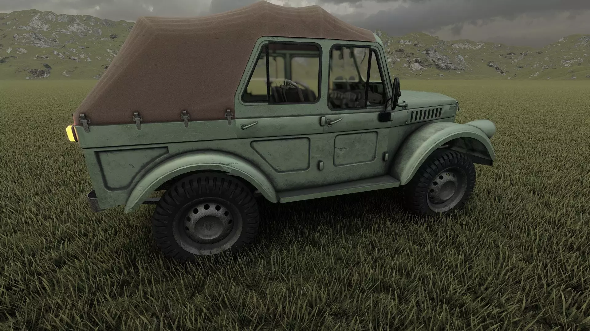 GAZ 69 3D model_32
