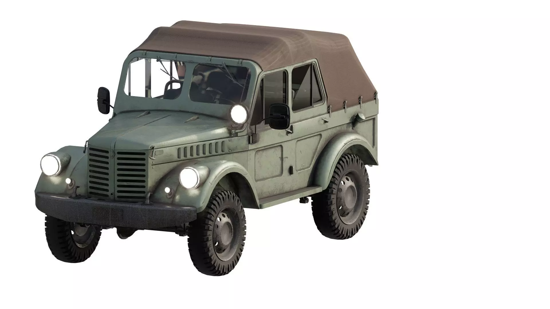 GAZ 69 3D model_1
