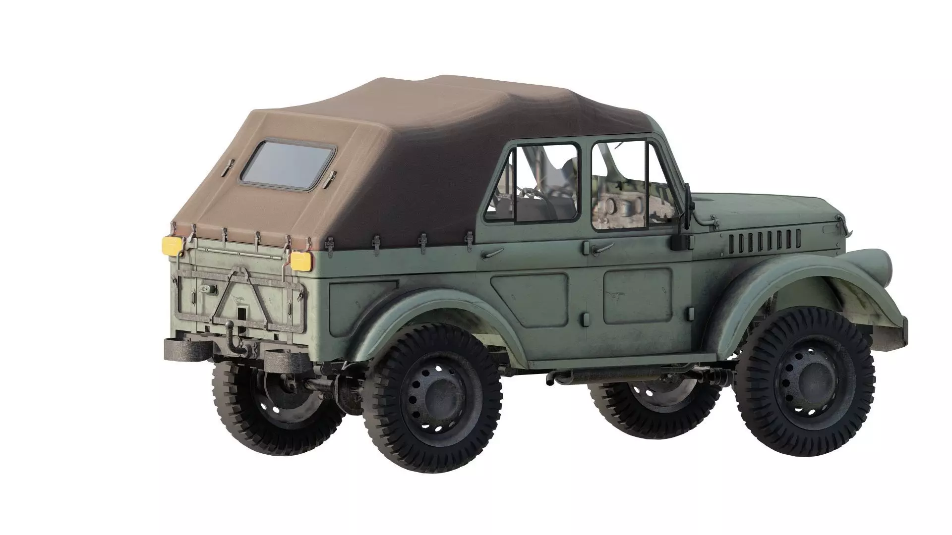 GAZ 69 3D model_4